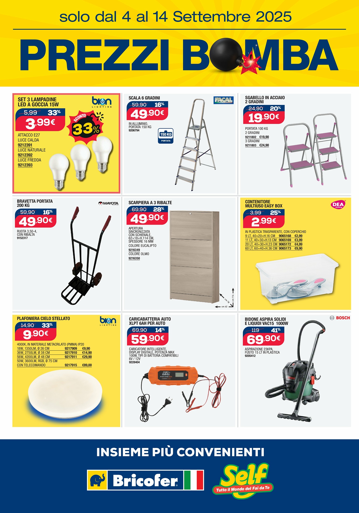 bricofer - Volantino Bricofer valido dal 04/09 al 14/09 - page: 2
