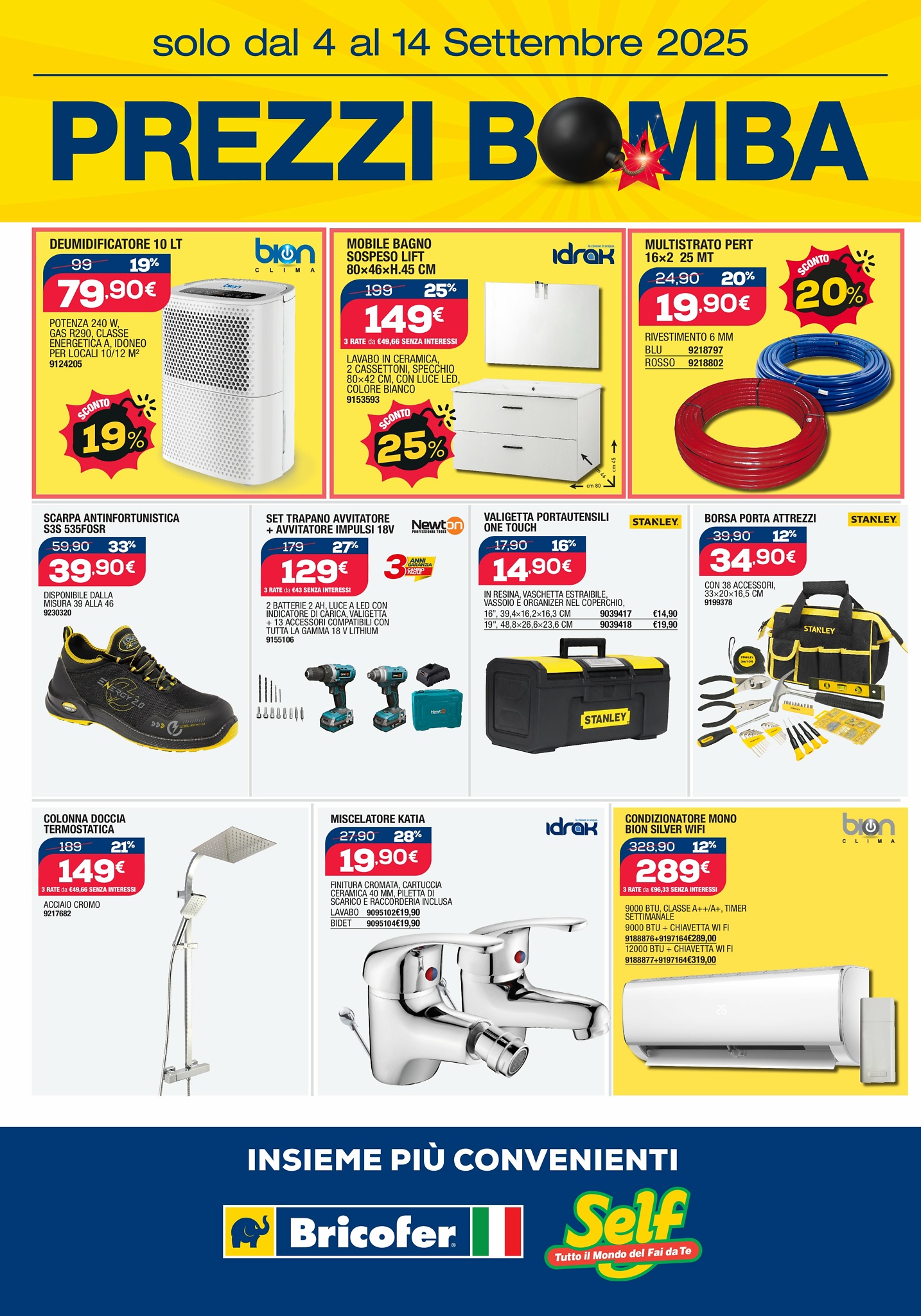 bricofer - Volantino Bricofer valido dal 04/09 al 14/09 - page: 3