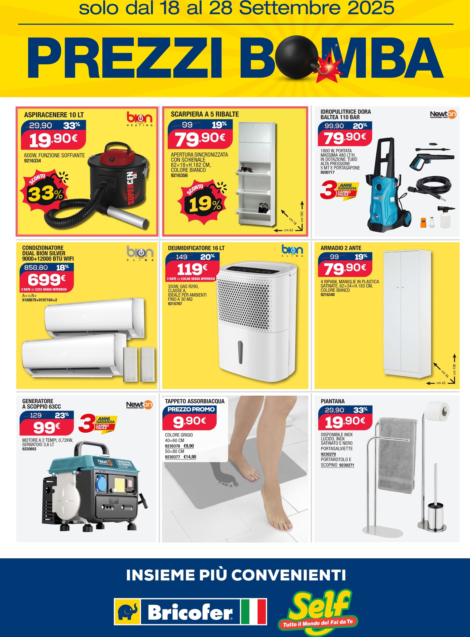 bricofer - Volantino Bricofer valido dal 18/09 al 28/09 - page: 3