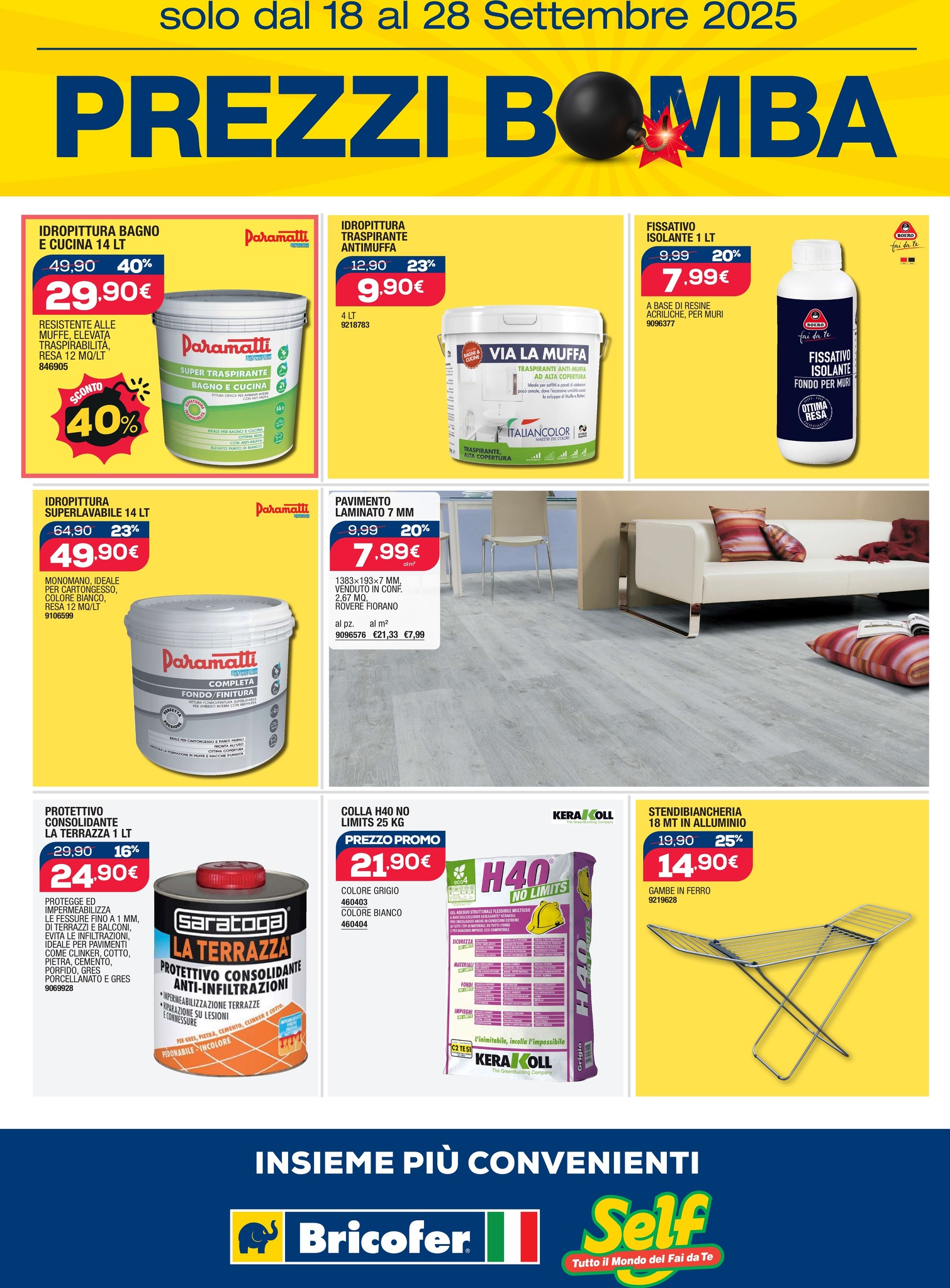 bricofer - Volantino Bricofer valido dal 18/09 al 28/09 - page: 6