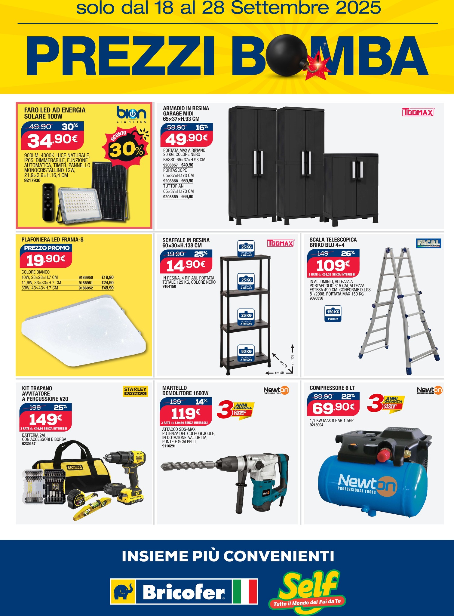 bricofer - Volantino Bricofer valido dal 18/09 al 28/09 - page: 2