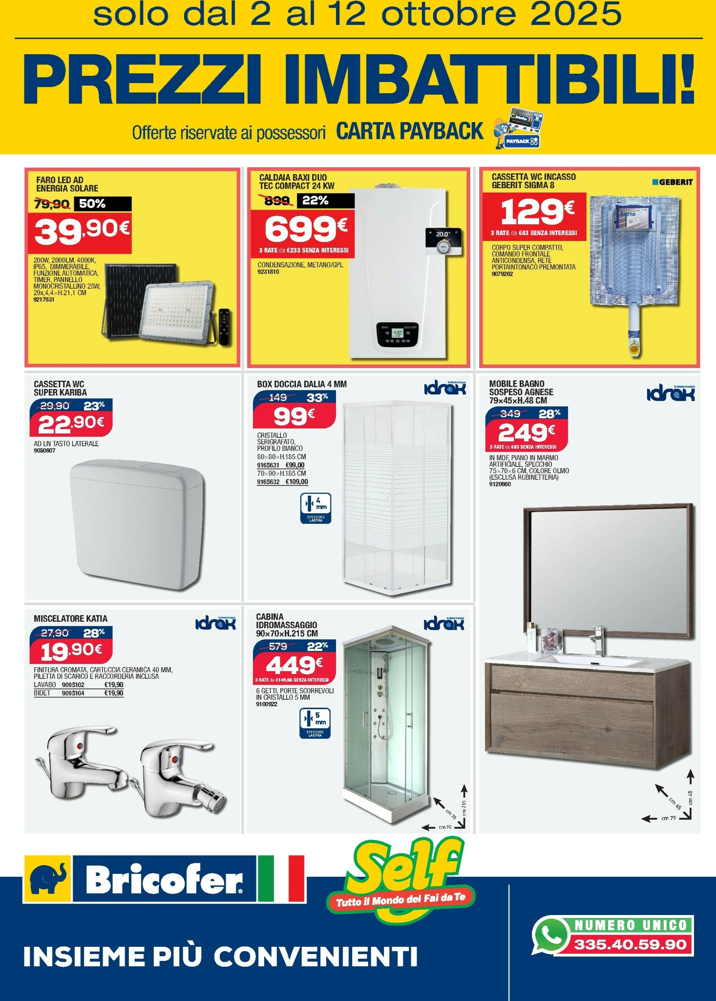 bricofer - Volantino Bricofer valido dal 02/10 al 12/10 - page: 5
