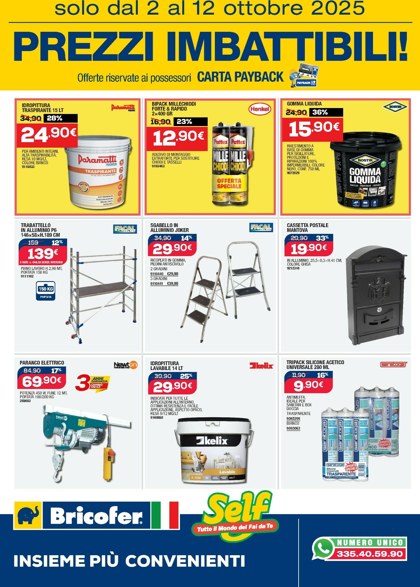 bricofer - Volantino Bricofer valido dal 02/10 al 12/10 - page: 6