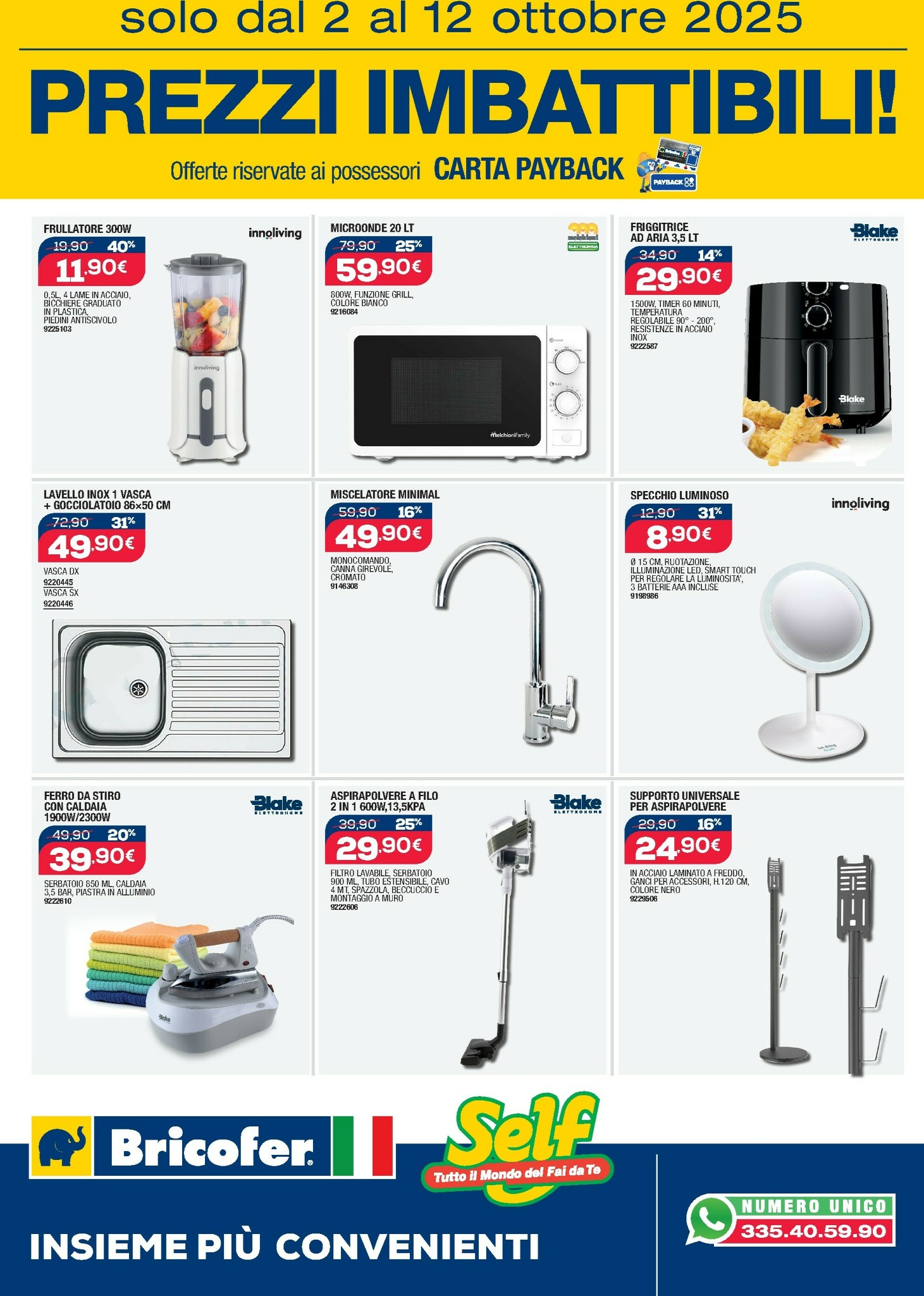 bricofer - Volantino Bricofer valido dal 02/10 al 12/10 - page: 8