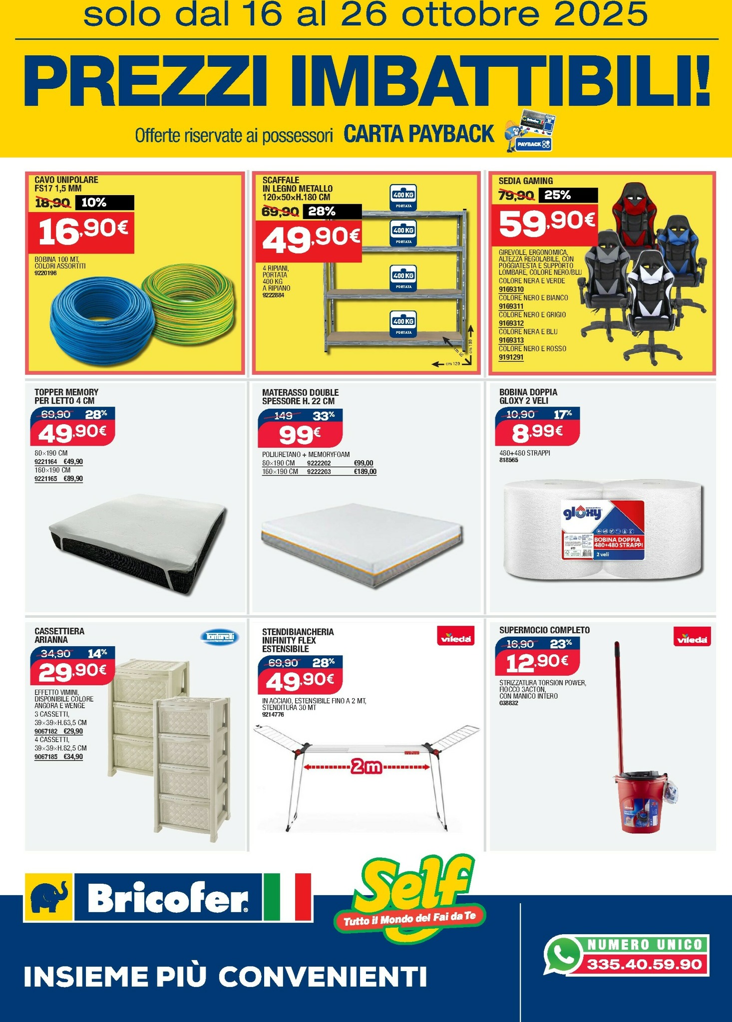 bricofer - Volantino Bricofer valido dal 16/10 al 26/10 - page: 6