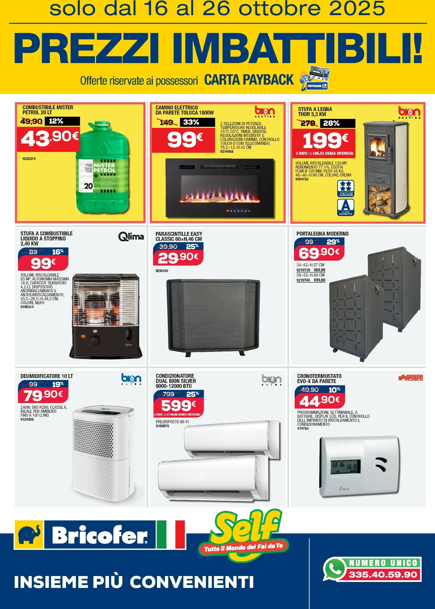 bricofer - Volantino Bricofer valido dal 16/10 al 26/10 - page: 3