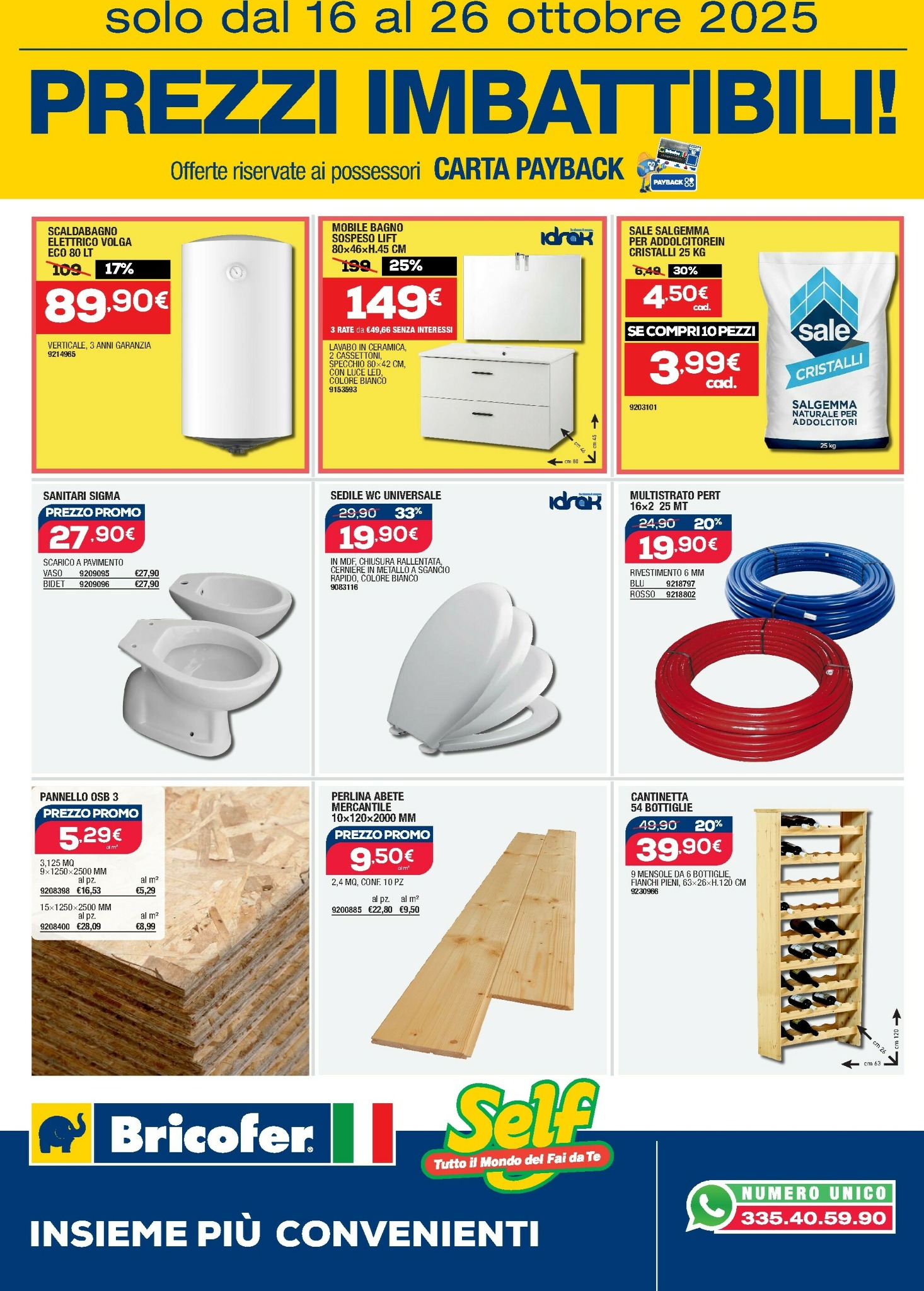 bricofer - Volantino Bricofer valido dal 16/10 al 26/10 - page: 4