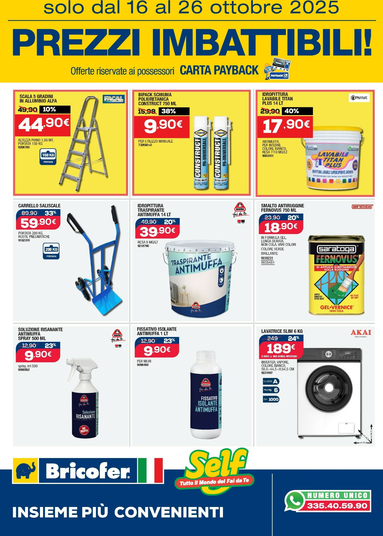 bricofer - Volantino Bricofer valido dal 16/10 al 26/10 - page: 2