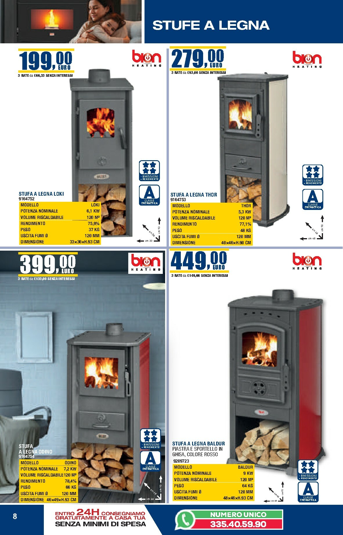 bricofer - Volantino Bricofer valido dal 27/10 al 31/03 - page: 8