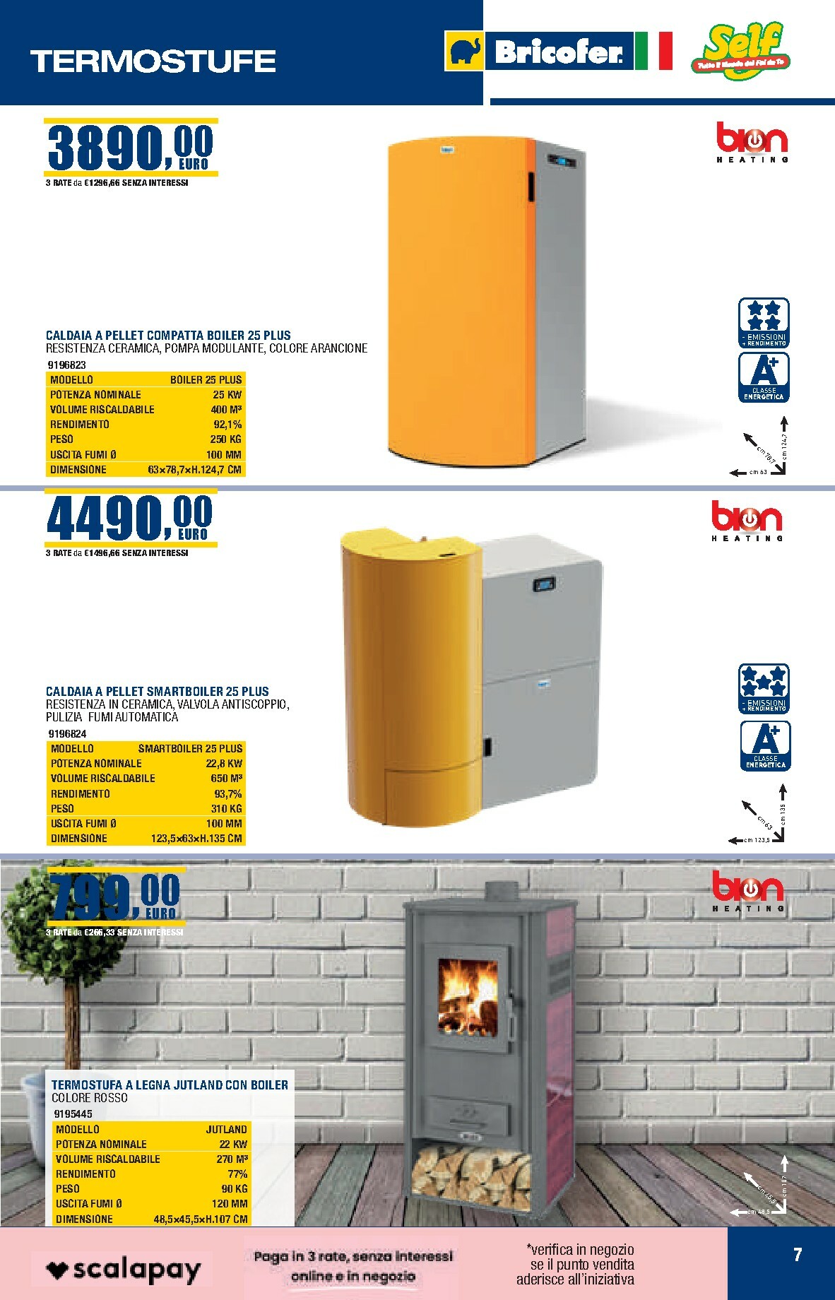 bricofer - Volantino Bricofer valido dal 27/10 al 31/03 - page: 7