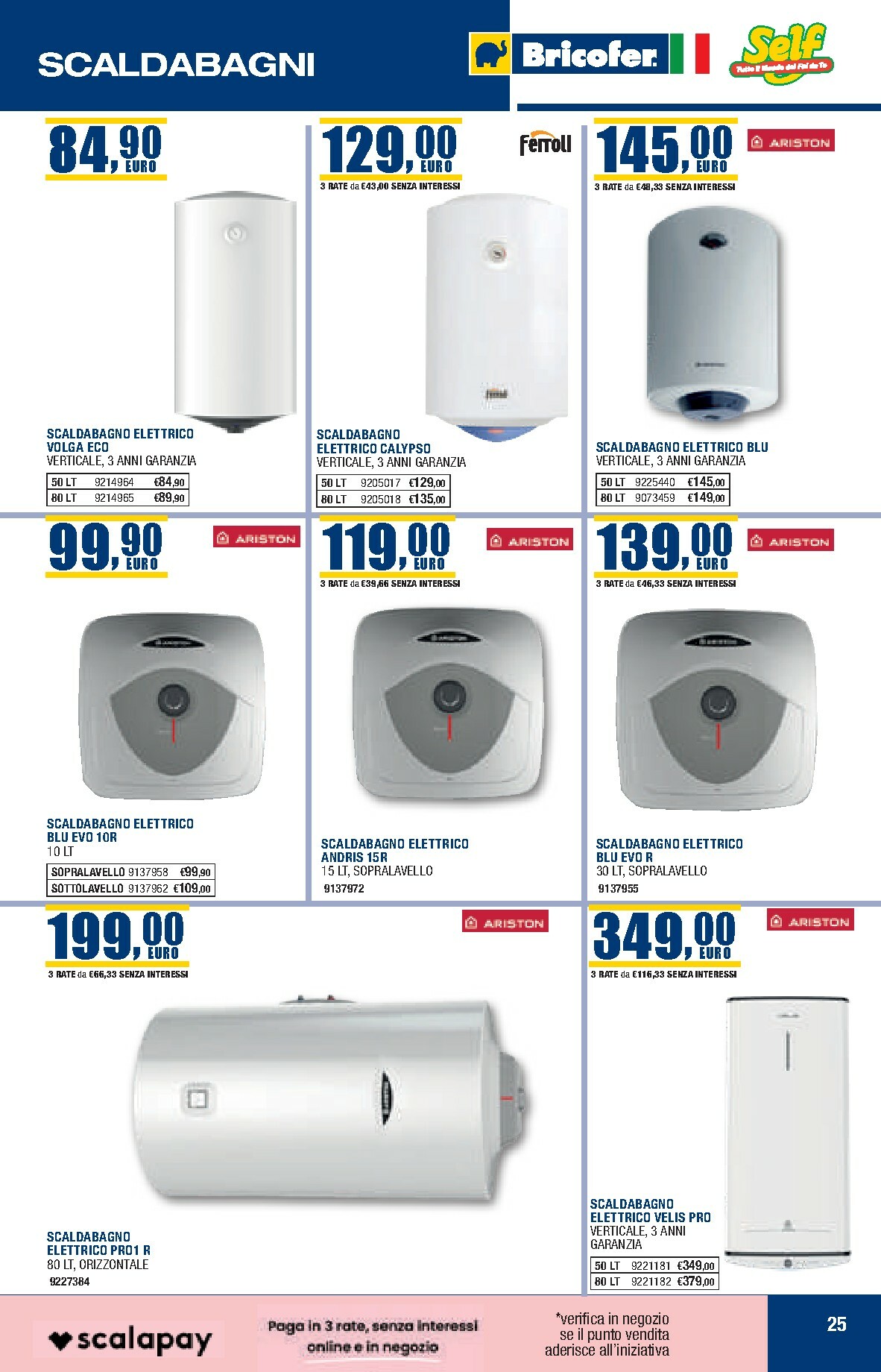 bricofer - Volantino Bricofer valido dal 27/10 al 31/03 - page: 25