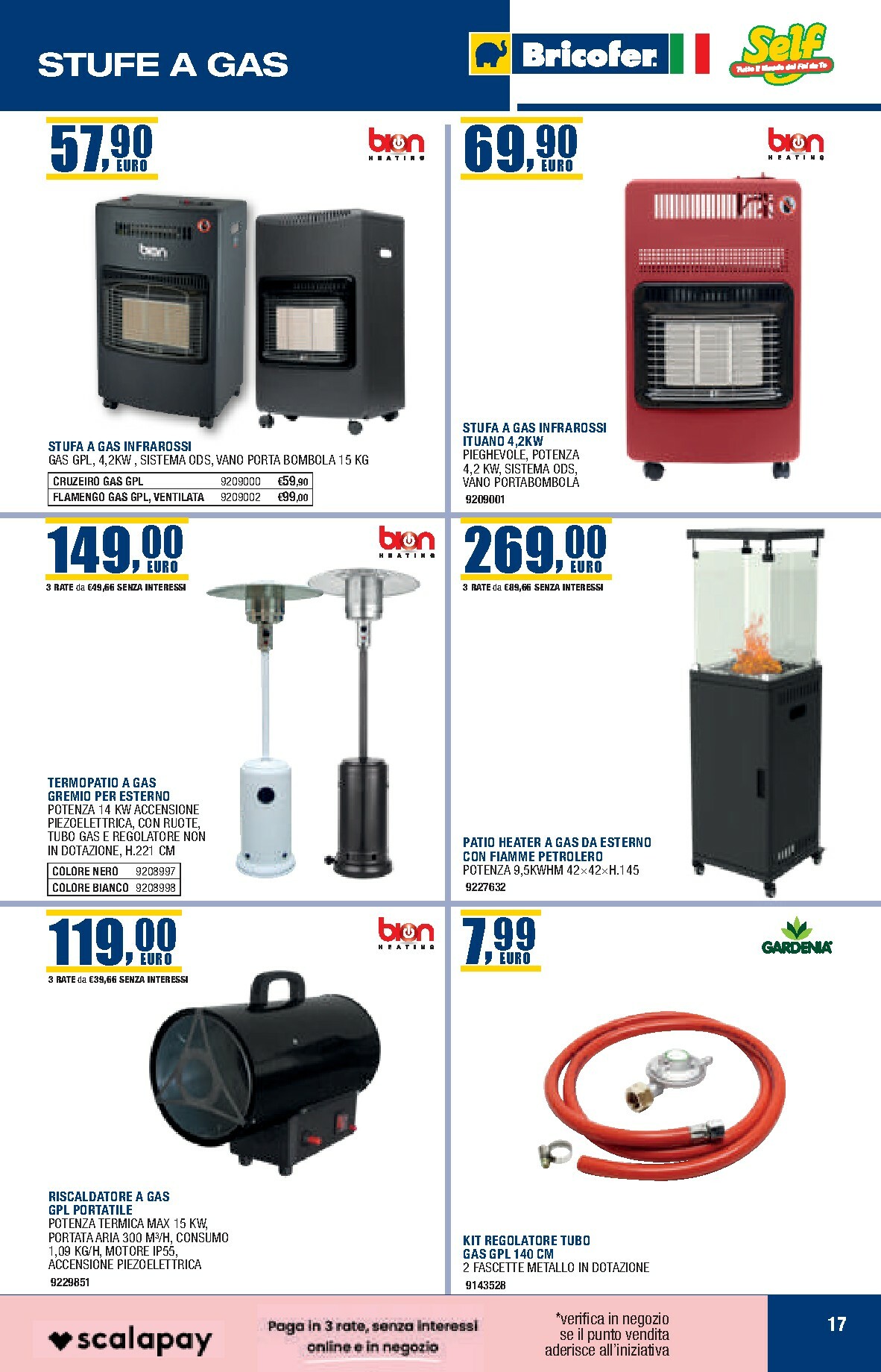 bricofer - Volantino Bricofer valido dal 27/10 al 31/03 - page: 17