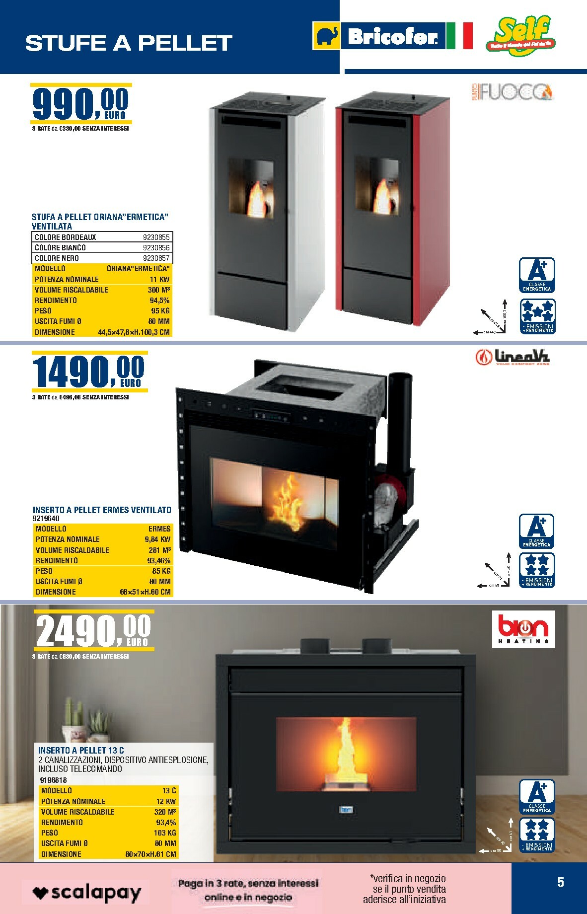 bricofer - Volantino Bricofer valido dal 27/10 al 31/03 - page: 5