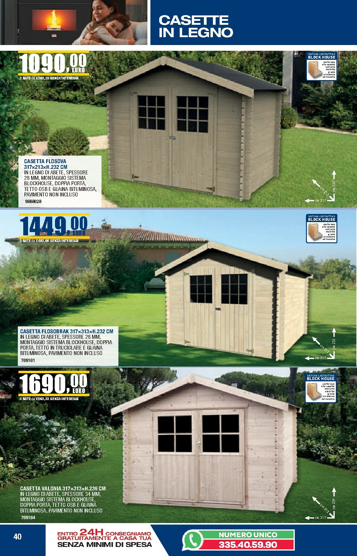 bricofer - Volantino Bricofer valido dal 27/10 al 31/03 - page: 40