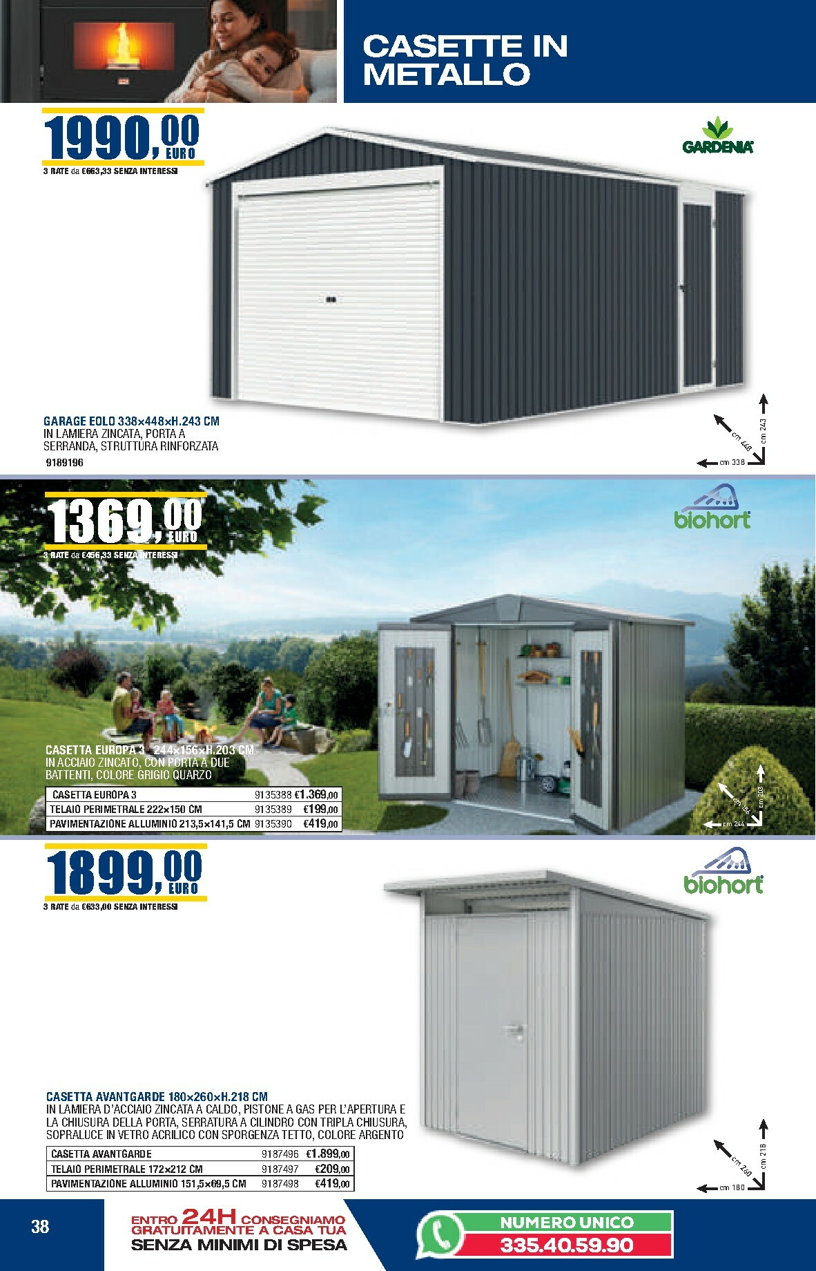 bricofer - Volantino Bricofer valido dal 27/10 al 31/03 - page: 38