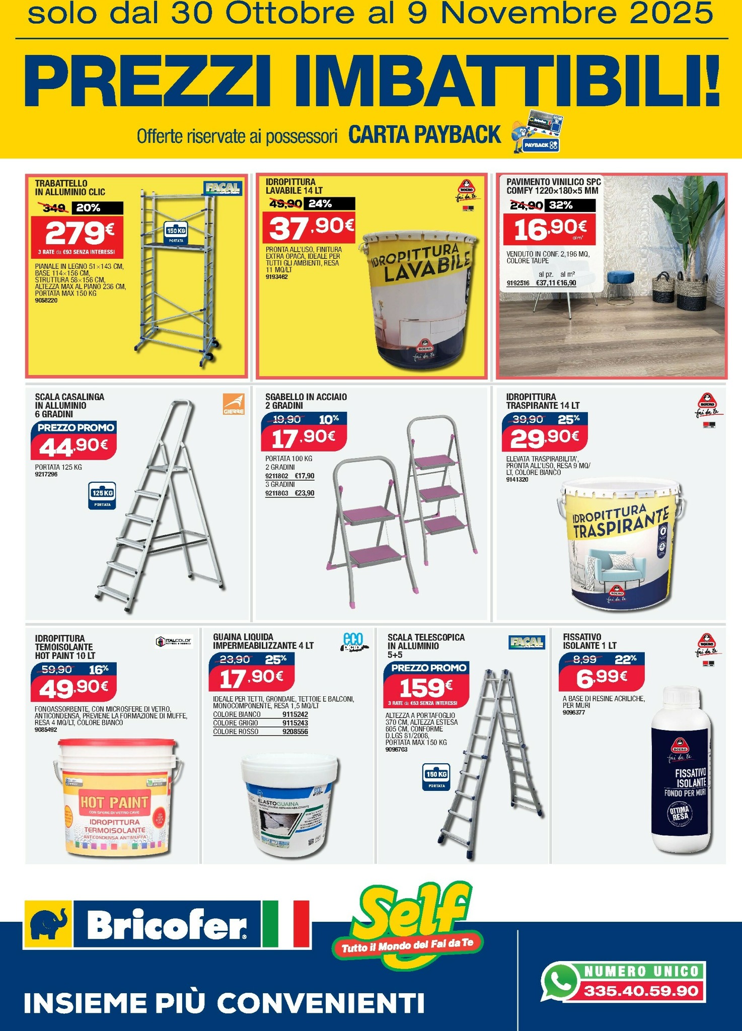 bricofer - Volantino Bricofer valido dal 30/10 al 09/11 - page: 2