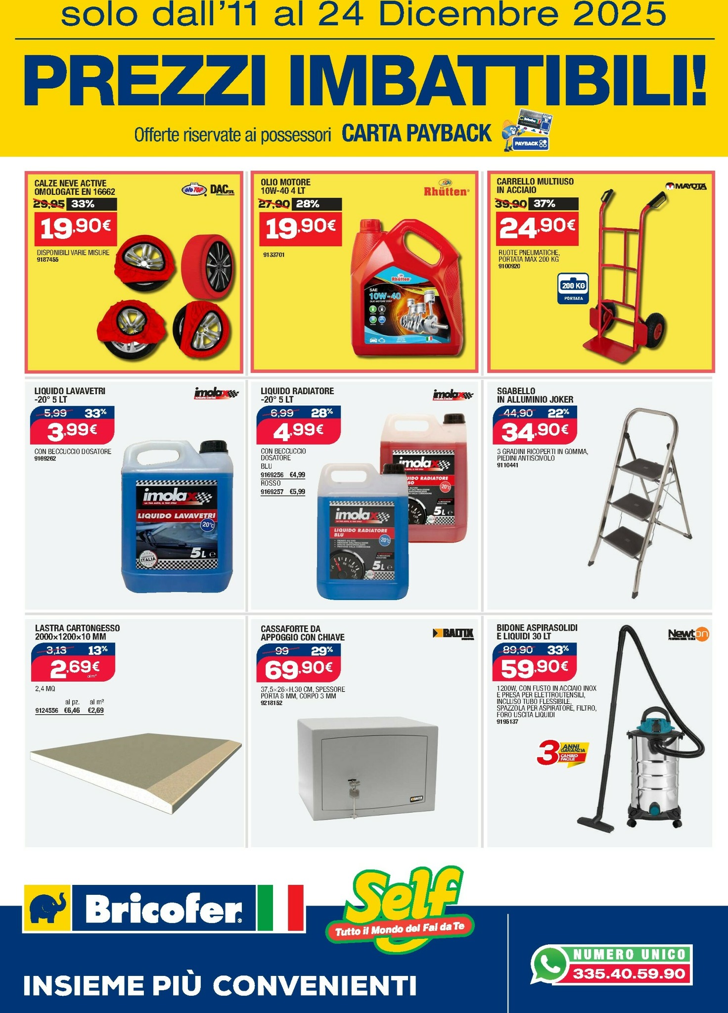 bricofer - Volantino Bricofer - Prezzi Imbattibili valido dal 11/12 al 24/12 - page: 5