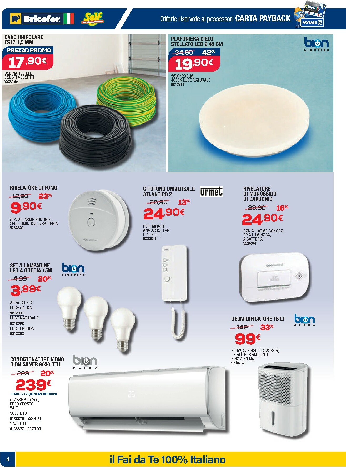 bricofer - Volantino Bricofer valido dal 15/01 al 01/02 - page: 4