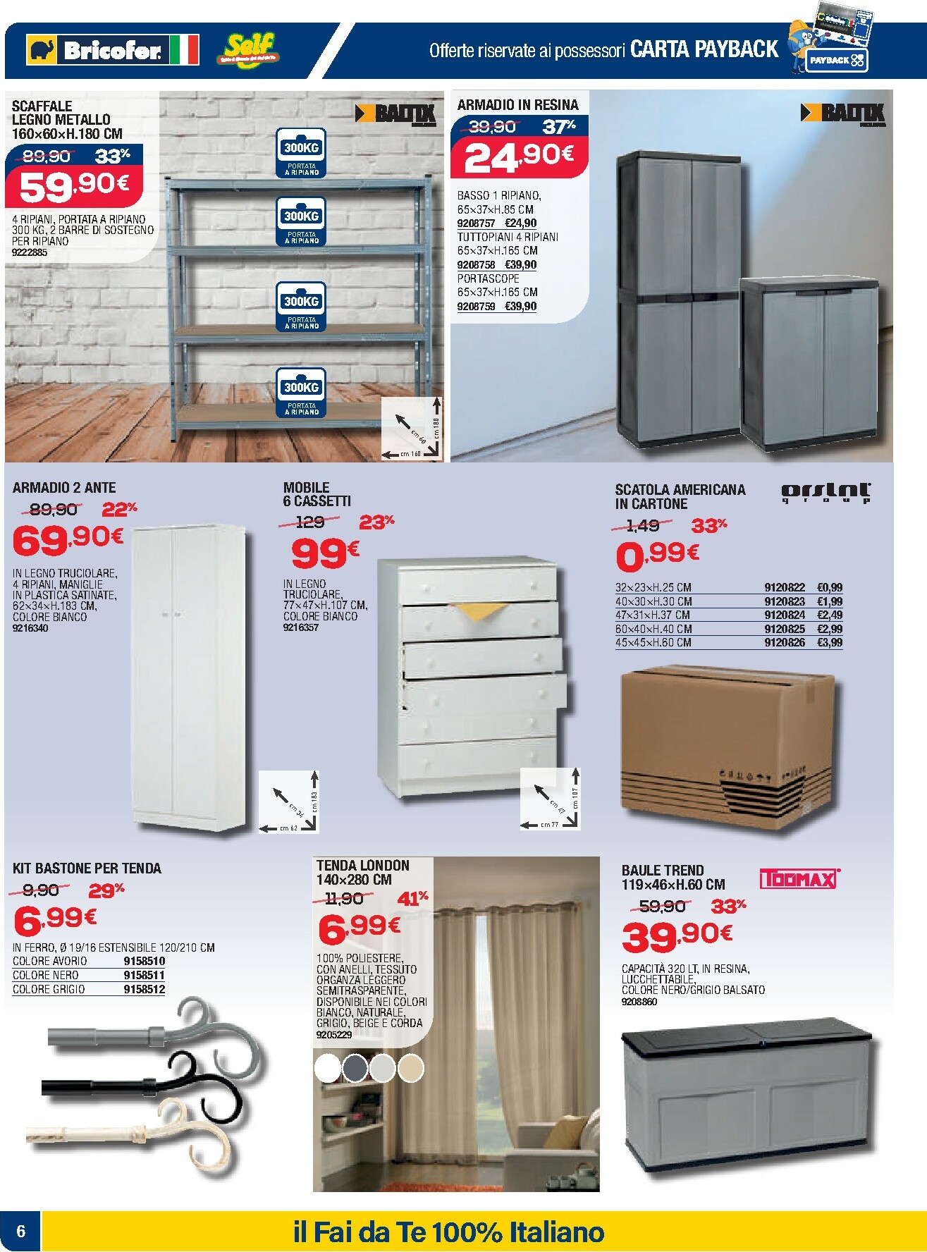 bricofer - Volantino Bricofer valido dal 15/01 al 01/02 - page: 6