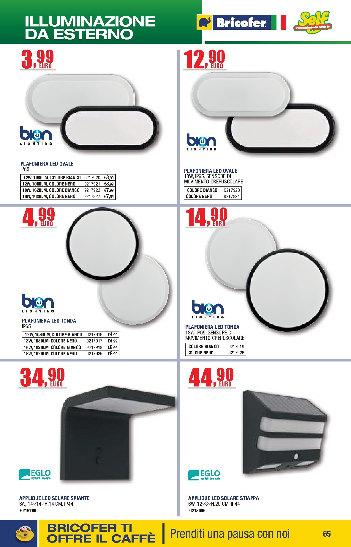 bricofer - Volantino attuale di Bricofer - Catalogo Primavera Estate valido dal martedì 05/05/2026 al lunedì 31/08/2026 - page: 65