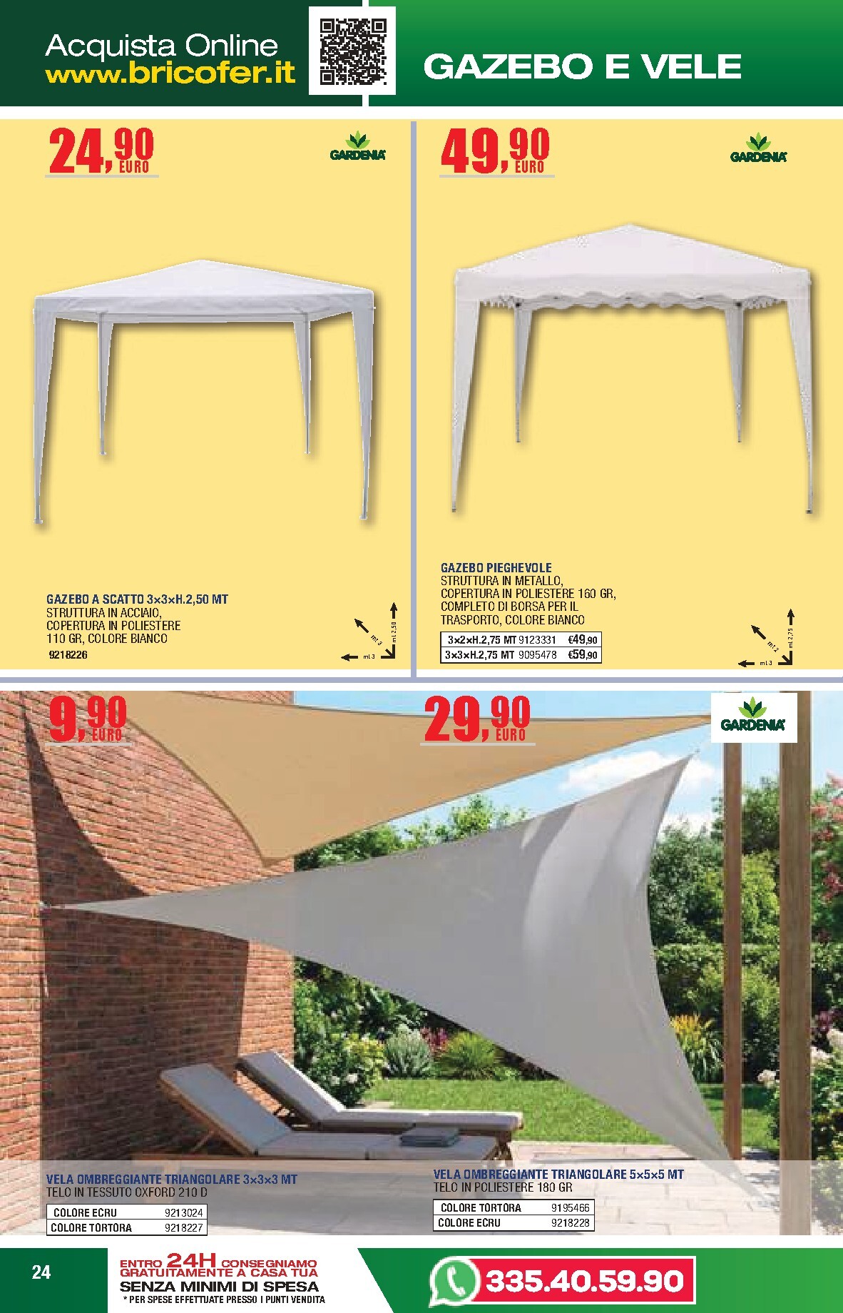 bricofer - Volantino attuale di Bricofer - Catalogo Primavera Estate valido dal martedì 05/05/2026 al lunedì 31/08/2026 - page: 24