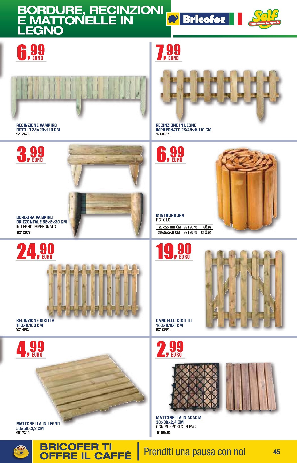 bricofer - Volantino attuale di Bricofer - Catalogo Primavera Estate valido dal martedì 05/05/2026 al lunedì 31/08/2026 - page: 45