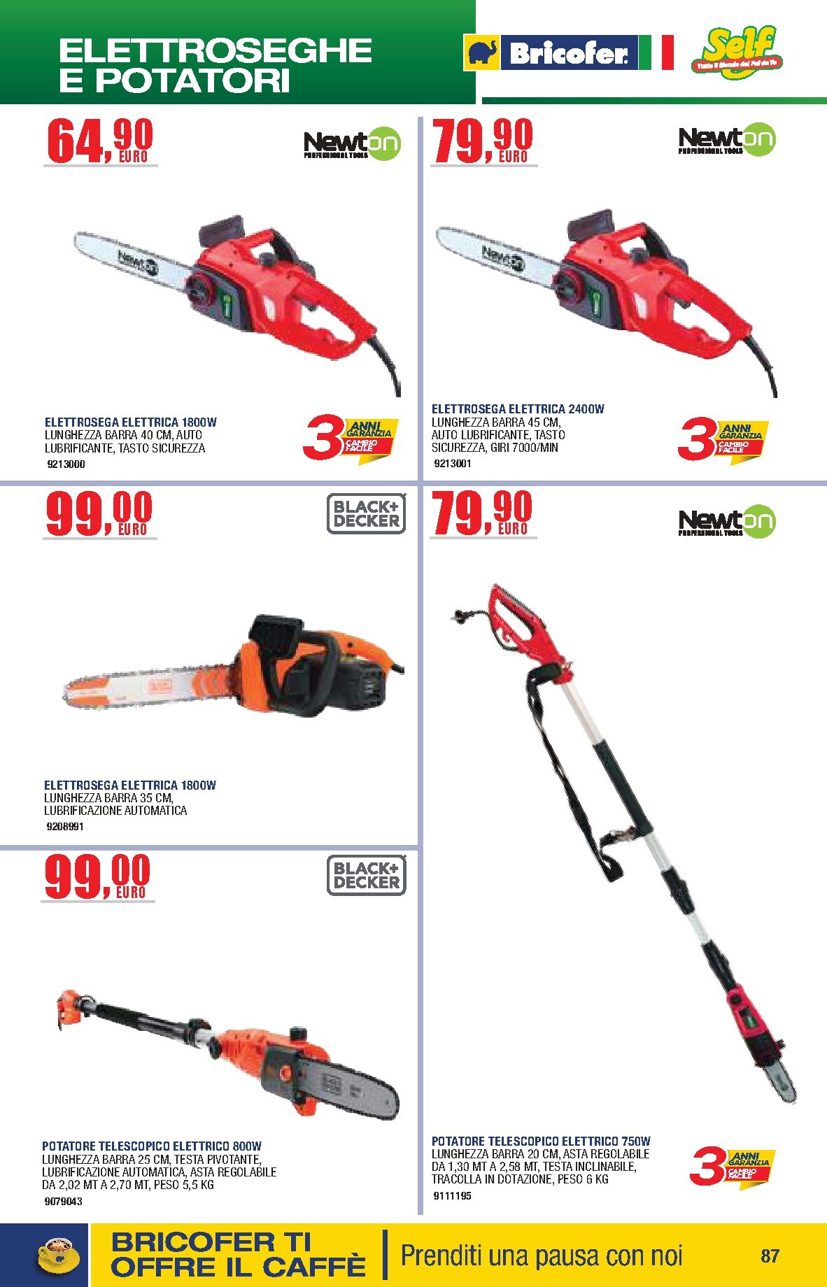 bricofer - Volantino attuale di Bricofer - Catalogo Primavera Estate valido dal martedì 05/05/2026 al lunedì 31/08/2026 - page: 87