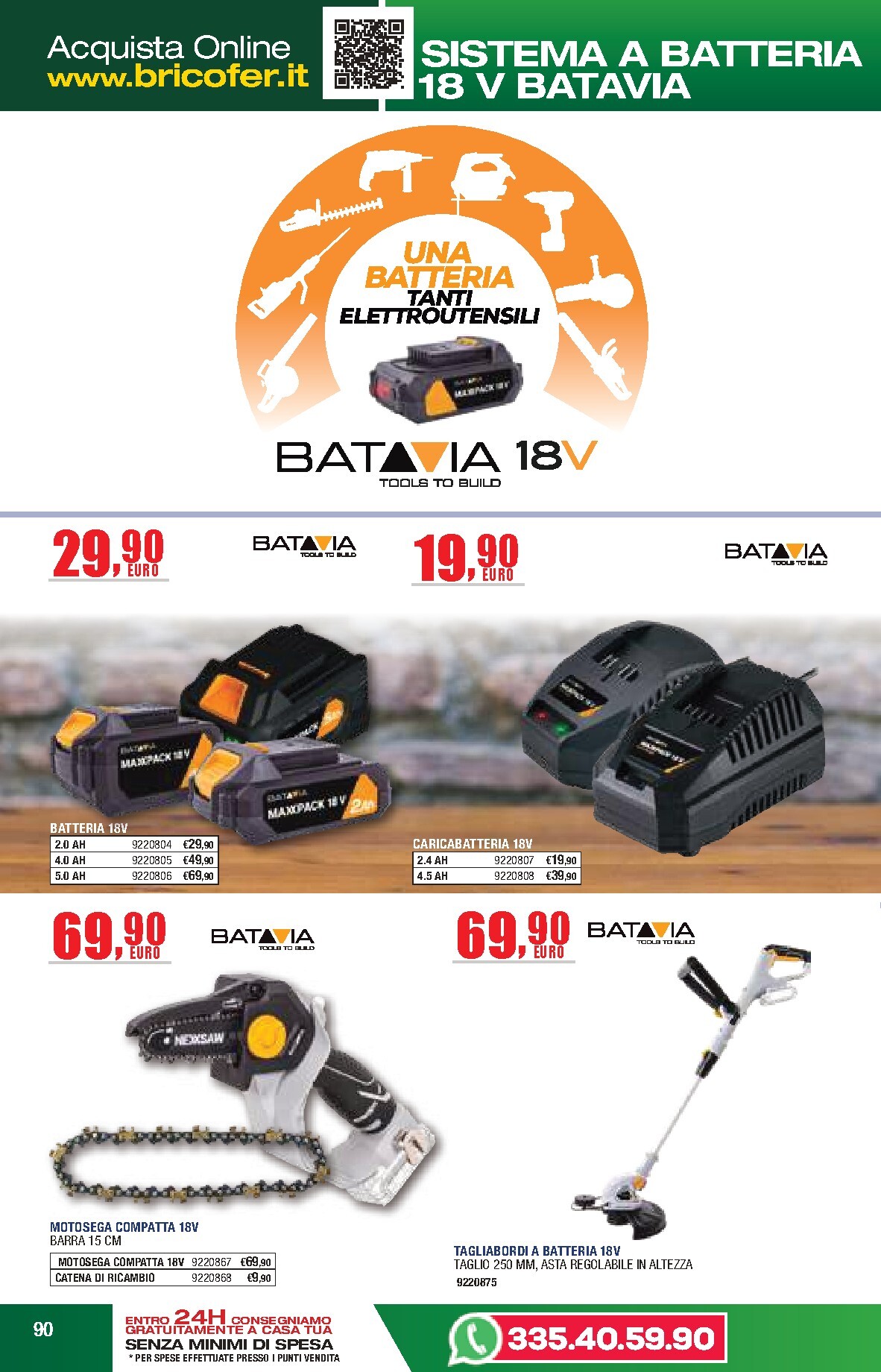 bricofer - Volantino attuale di Bricofer - Catalogo Primavera Estate valido dal martedì 05/05/2026 al lunedì 31/08/2026 - page: 90