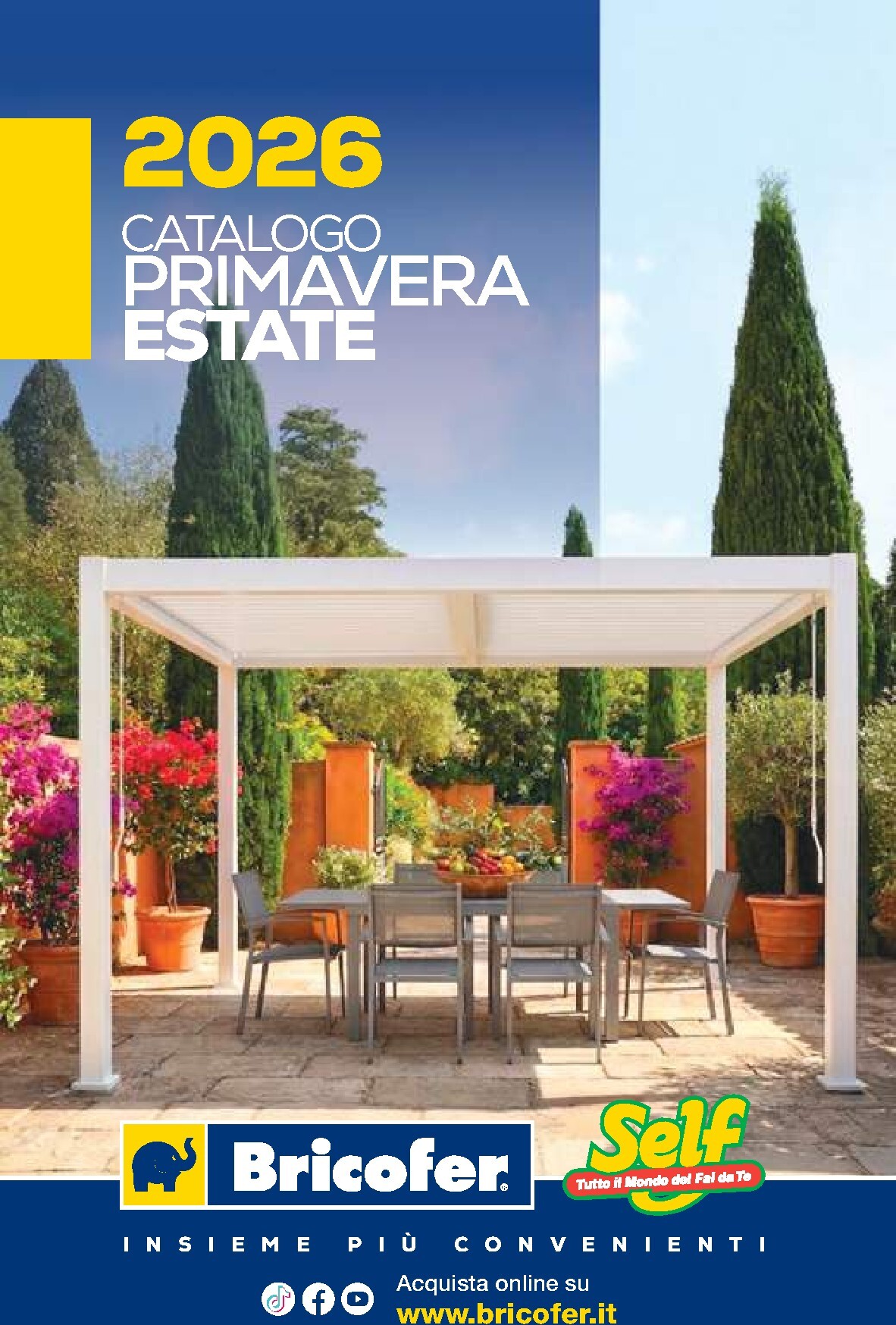 bricofer - Volantino attuale di Bricofer - Catalogo Primavera Estate valido dal martedì 05/05/2026 al lunedì 31/08/2026 - page: 1