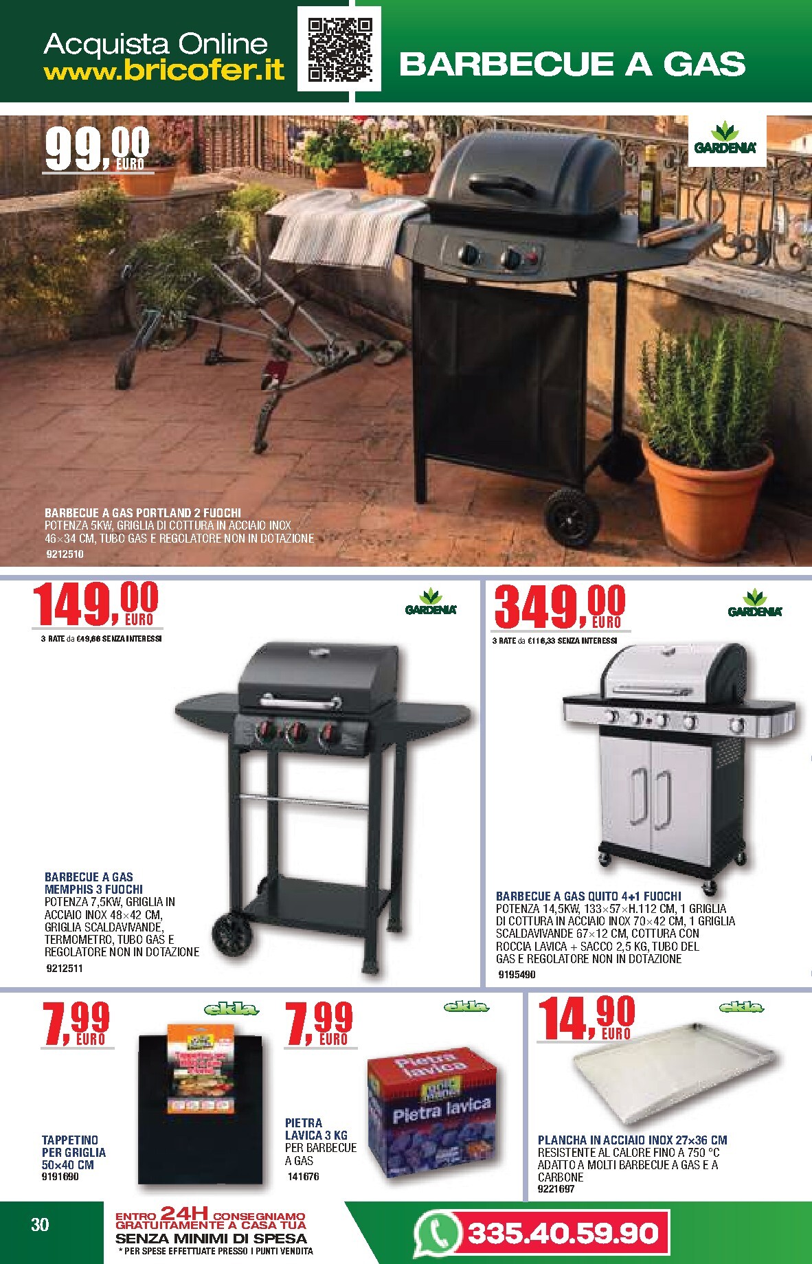 bricofer - Volantino attuale di Bricofer - Catalogo Primavera Estate valido dal martedì 05/05/2026 al lunedì 31/08/2026 - page: 30