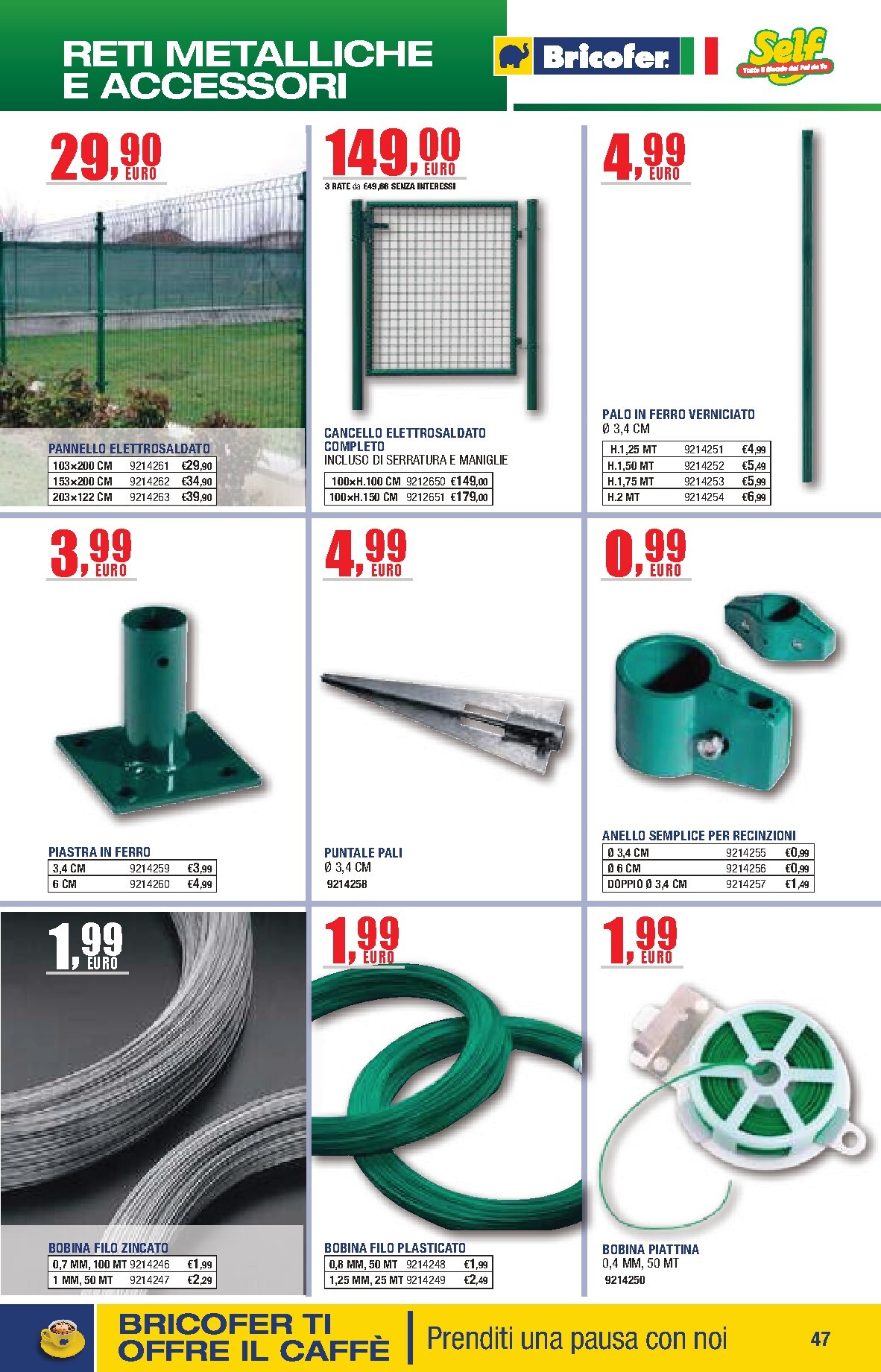 bricofer - Volantino attuale di Bricofer - Catalogo Primavera Estate valido dal martedì 05/05/2026 al lunedì 31/08/2026 - page: 47
