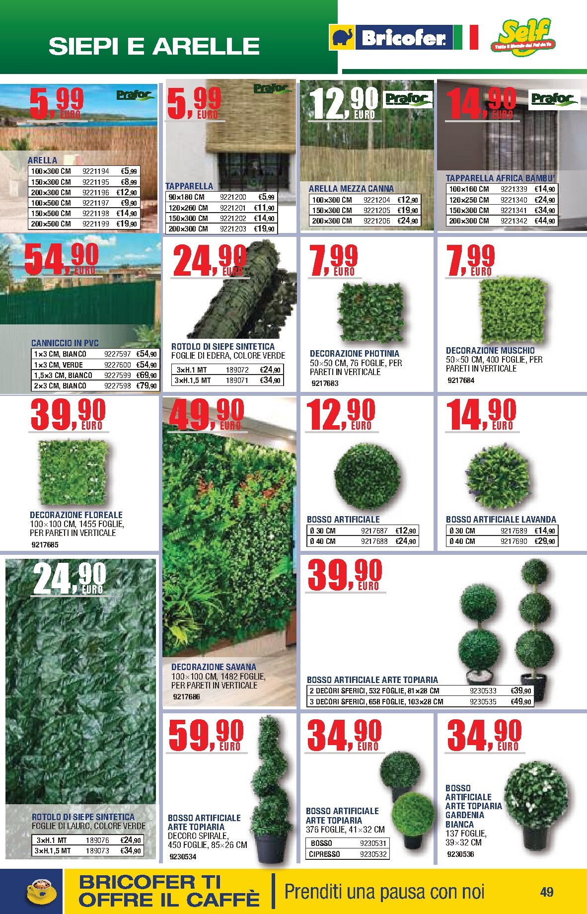 bricofer - Volantino attuale di Bricofer - Catalogo Primavera Estate valido dal martedì 05/05/2026 al lunedì 31/08/2026 - page: 49