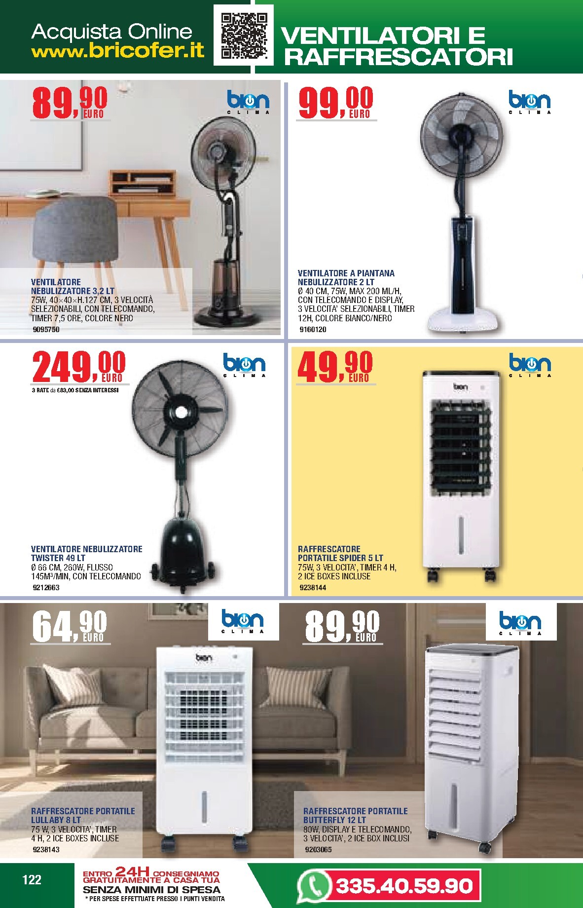 bricofer - Volantino attuale di Bricofer - Catalogo Primavera Estate valido dal martedì 05/05/2026 al lunedì 31/08/2026 - page: 122