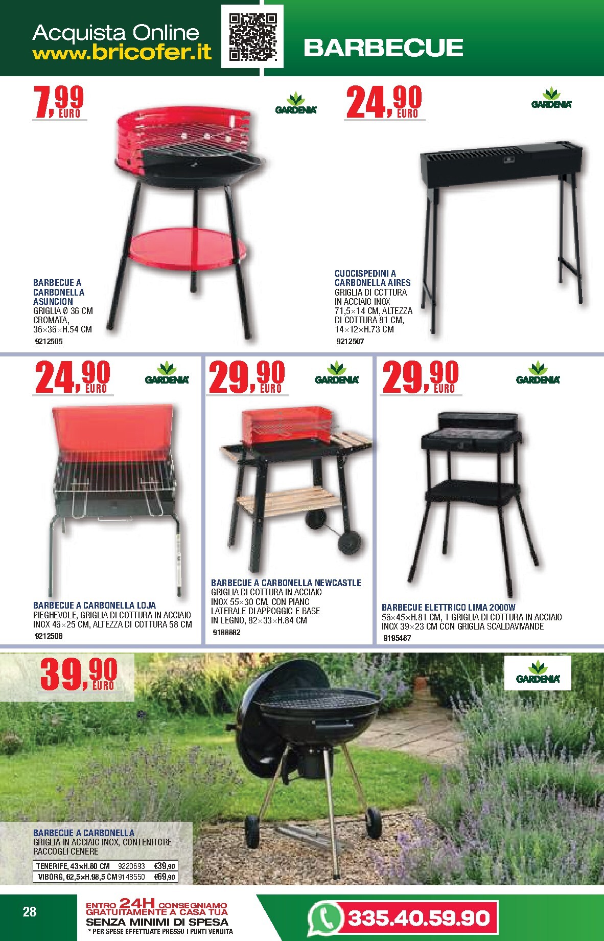 bricofer - Volantino attuale di Bricofer - Catalogo Primavera Estate valido dal martedì 05/05/2026 al lunedì 31/08/2026 - page: 28