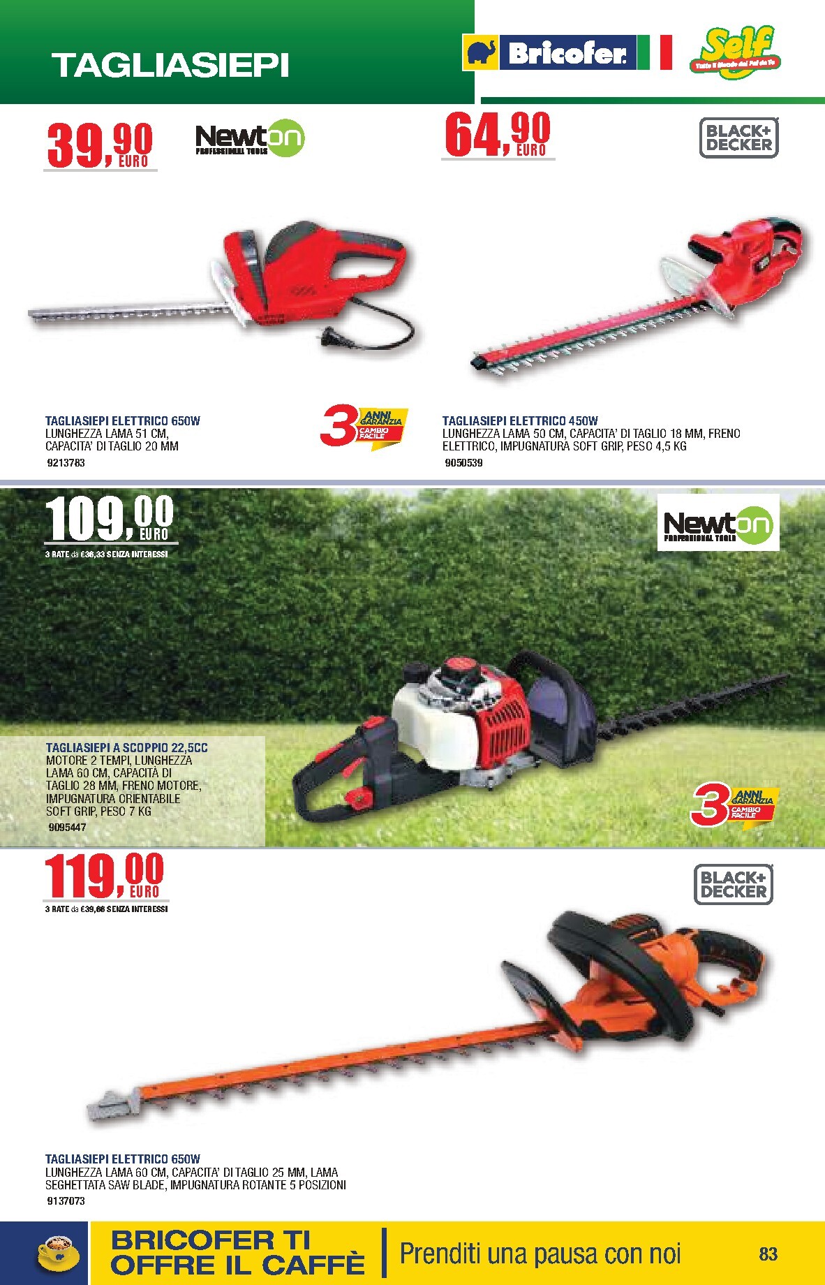bricofer - Volantino attuale di Bricofer - Catalogo Primavera Estate valido dal martedì 05/05/2026 al lunedì 31/08/2026 - page: 83