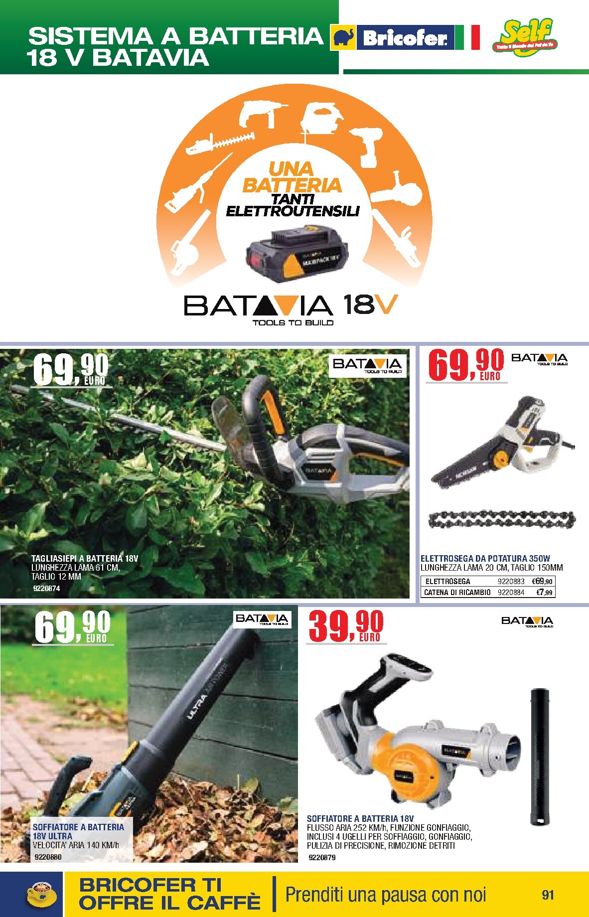 bricofer - Volantino attuale di Bricofer - Catalogo Primavera Estate valido dal martedì 05/05/2026 al lunedì 31/08/2026 - page: 91