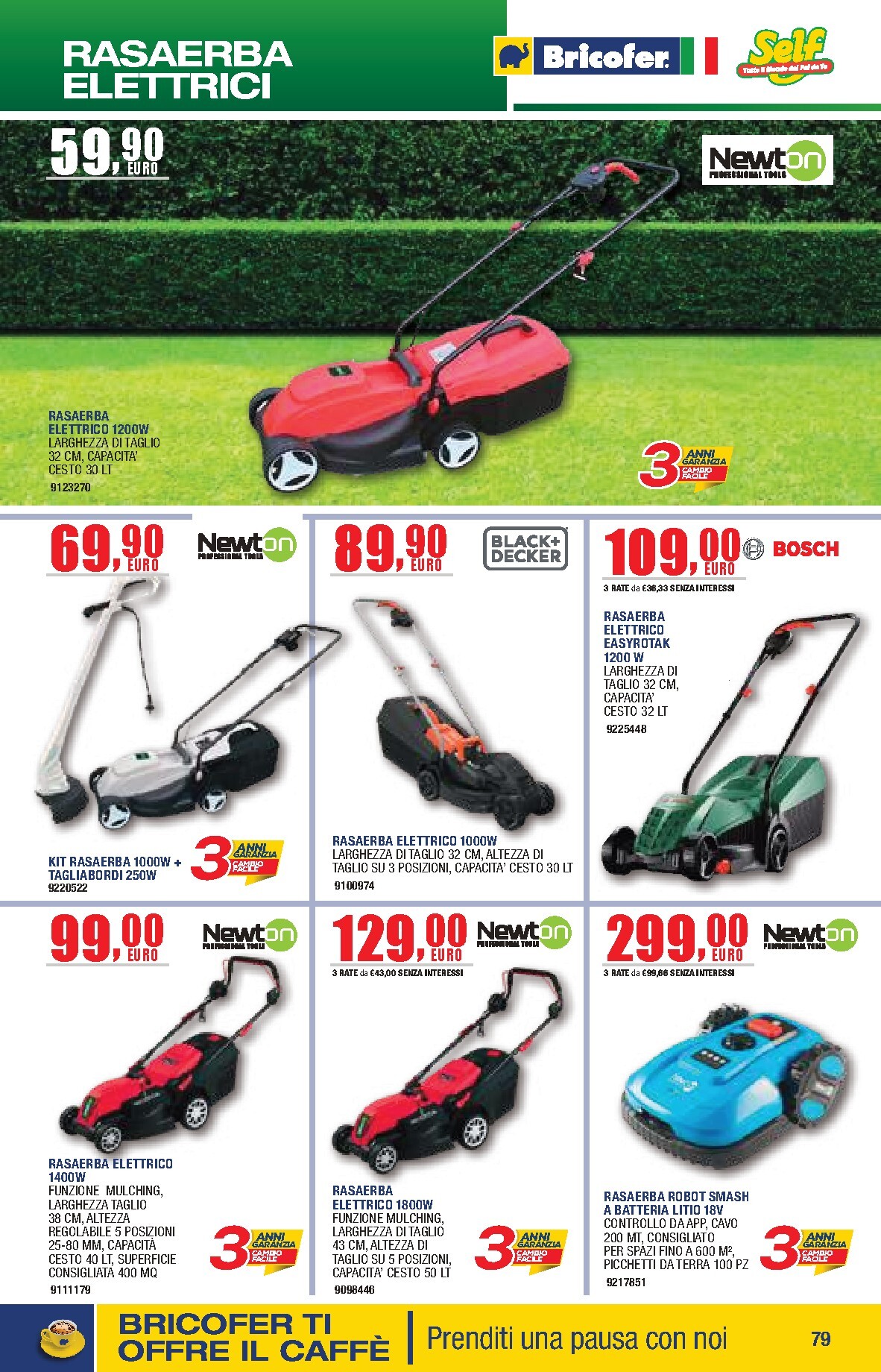 bricofer - Volantino attuale di Bricofer - Catalogo Primavera Estate valido dal martedì 05/05/2026 al lunedì 31/08/2026 - page: 79