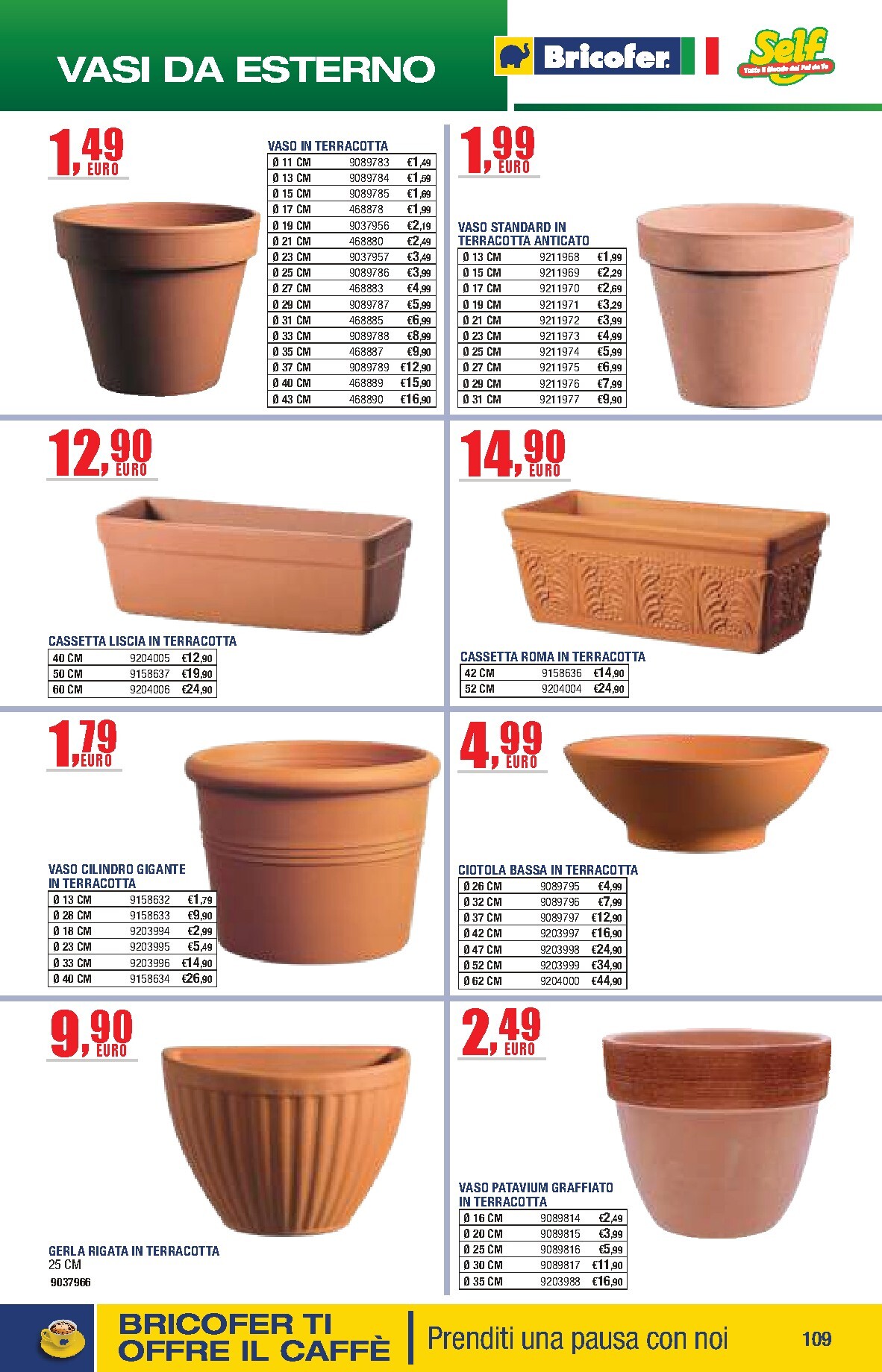 bricofer - Volantino attuale di Bricofer - Catalogo Primavera Estate valido dal martedì 05/05/2026 al lunedì 31/08/2026 - page: 109