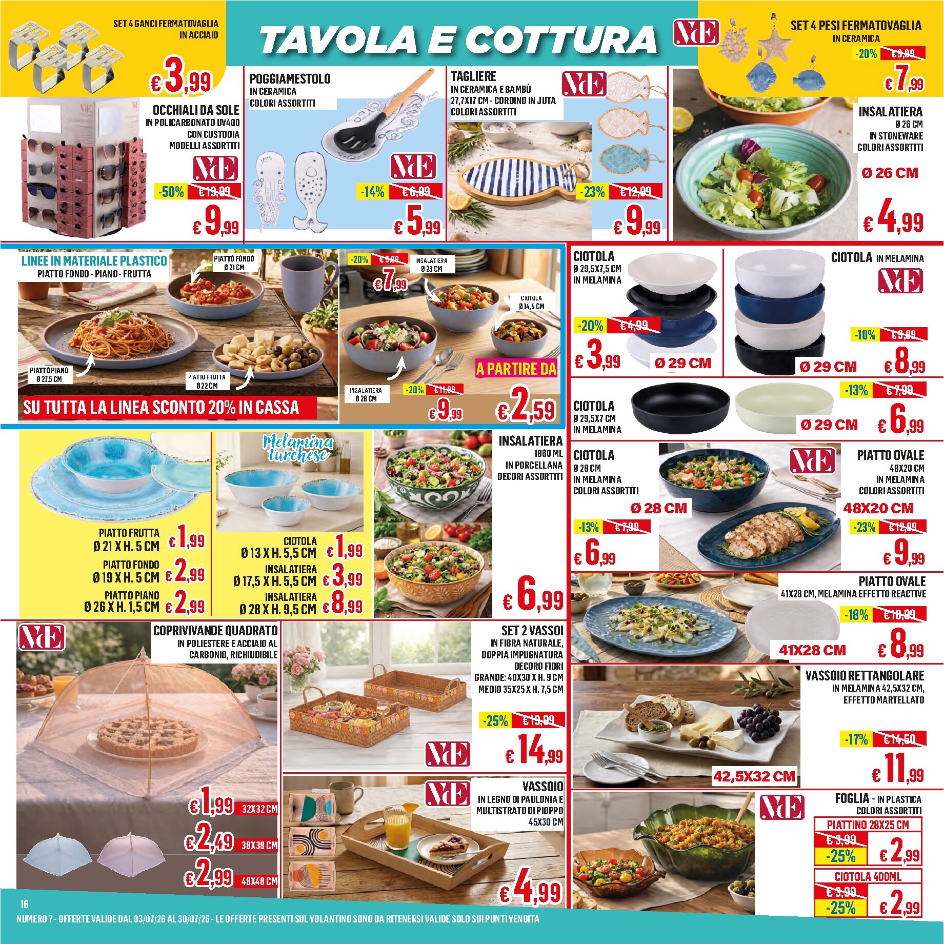 satur - Volantino Satur per la prossima settimana dal venerdì 03/07/2026 al giovedì 30/07/2026 - page: 16