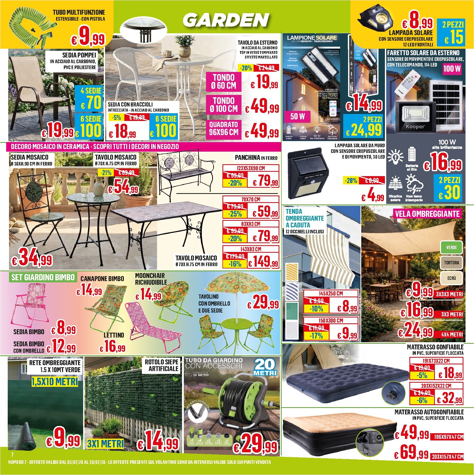 satur - Volantino Satur per la prossima settimana dal venerdì 03/07/2026 al giovedì 30/07/2026 - page: 7