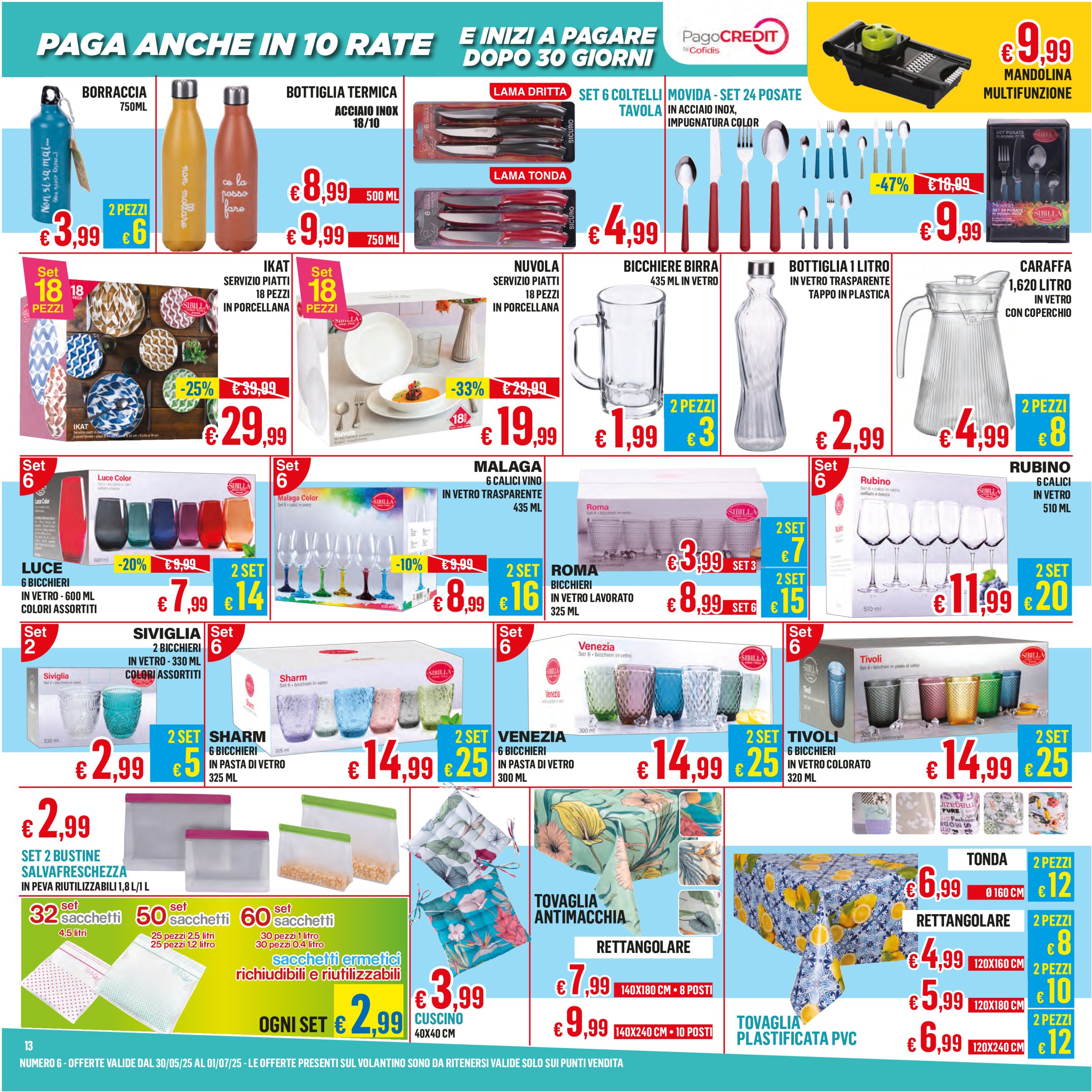 satur - Volantino Satur valido dal 30/05 al 01/07 - page: 13