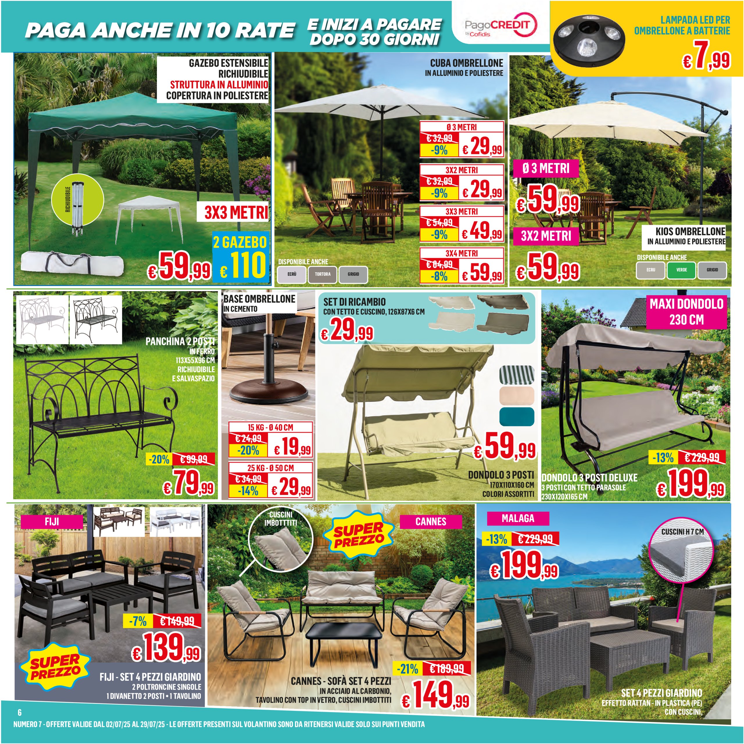 satur - Volantino Satur valido dal 02/07 al 29/07 - page: 6