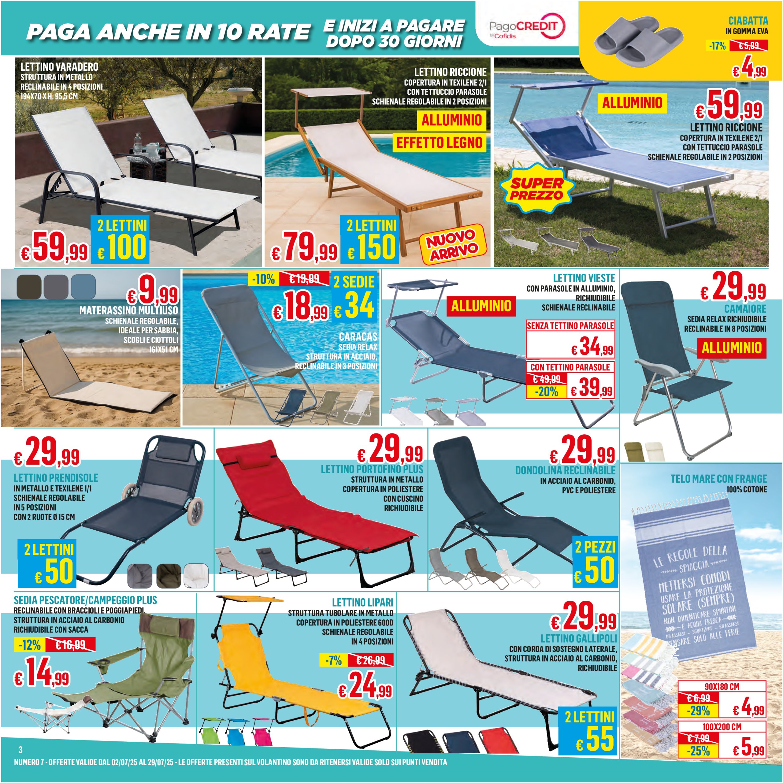 satur - Volantino Satur valido dal 02/07 al 29/07 - page: 3