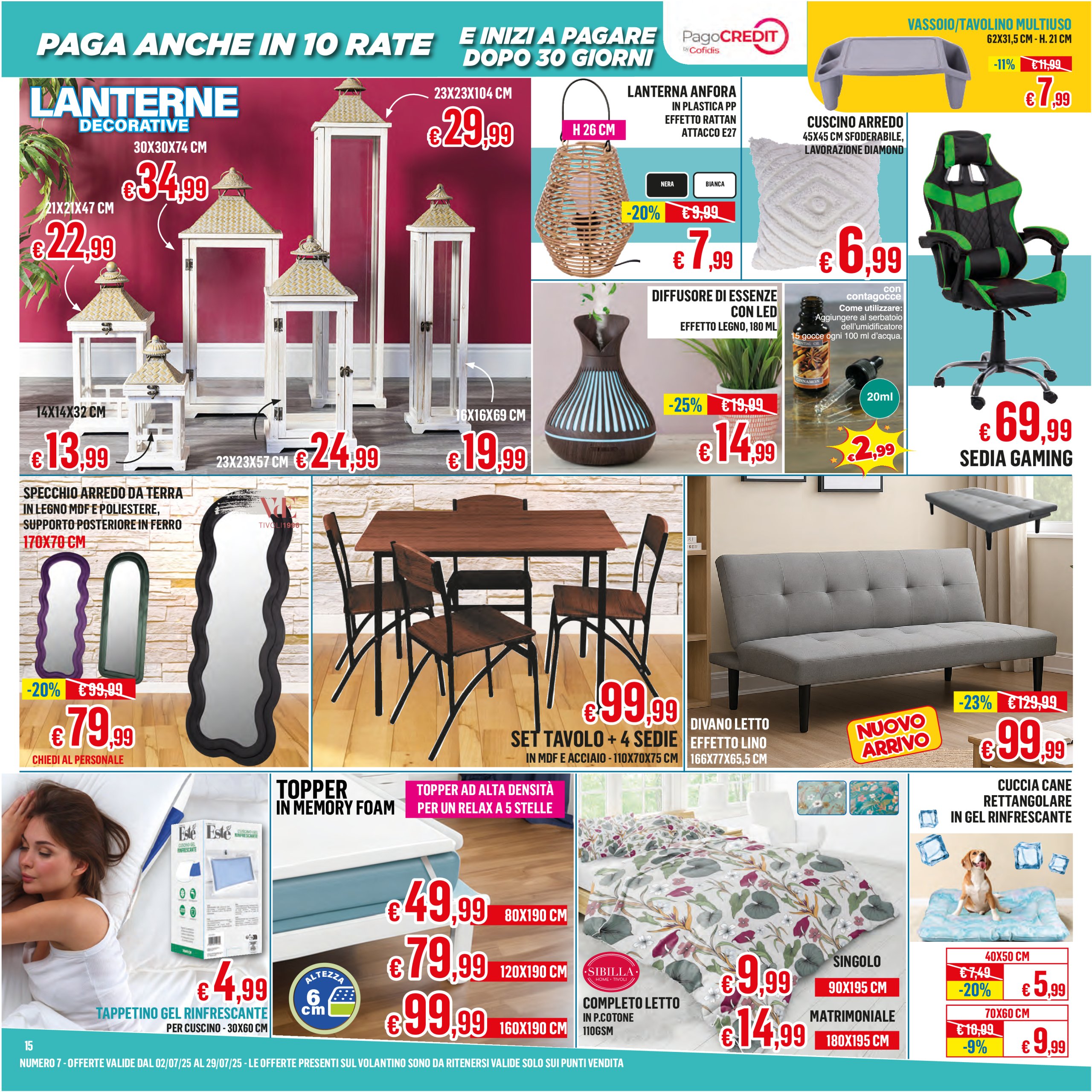 satur - Volantino Satur valido dal 02/07 al 29/07 - page: 15