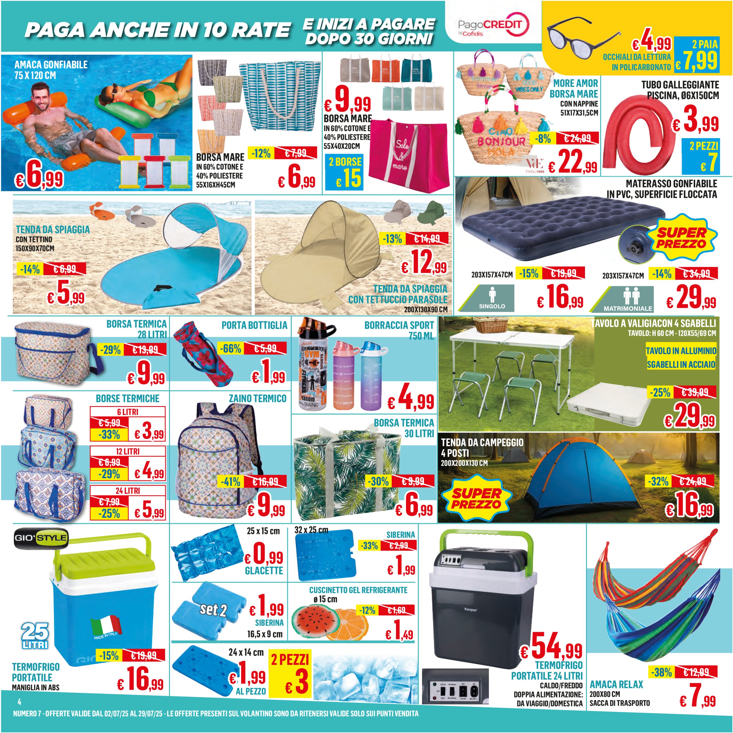 satur - Volantino Satur valido dal 02/07 al 29/07 - page: 4