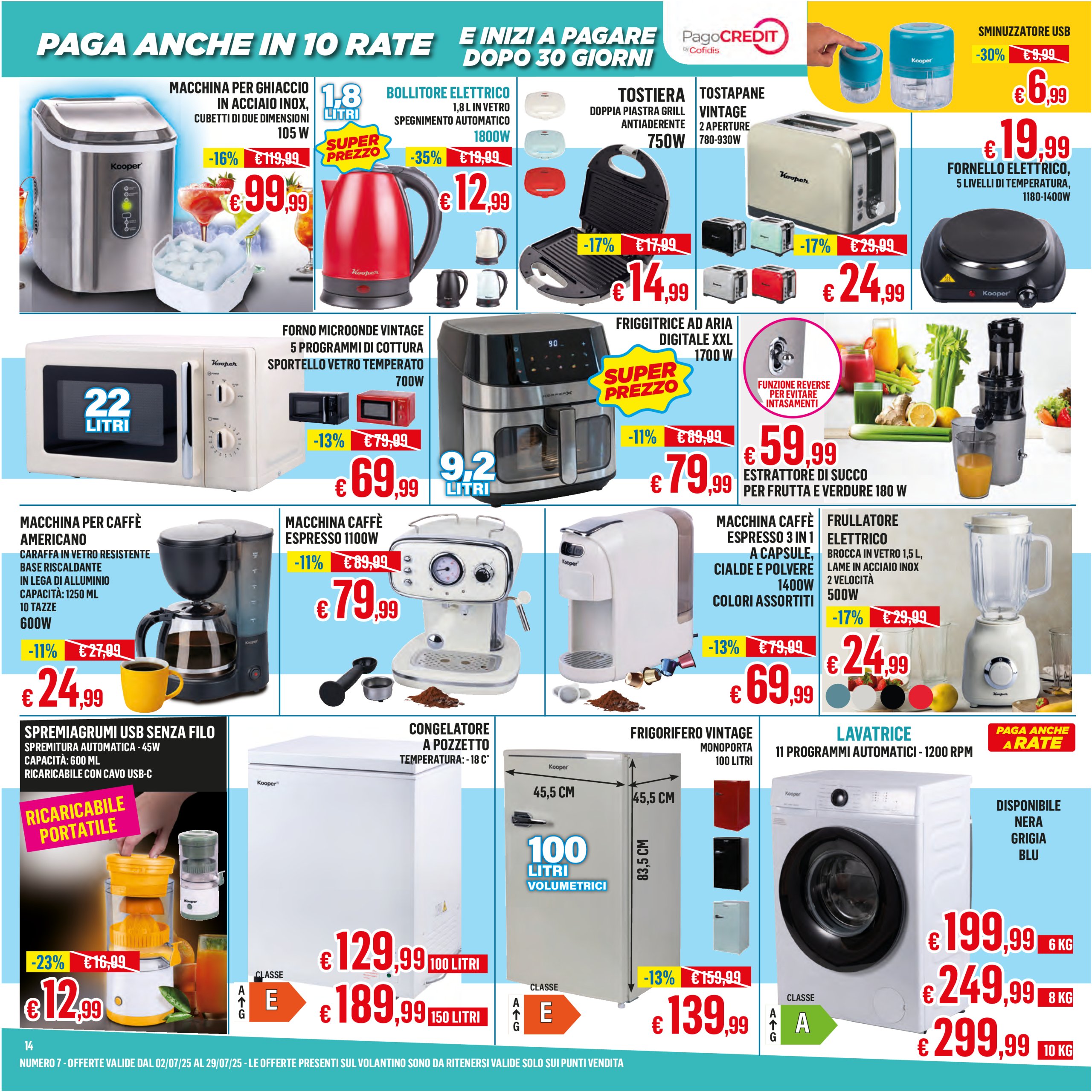 satur - Volantino Satur valido dal 02/07 al 29/07 - page: 14