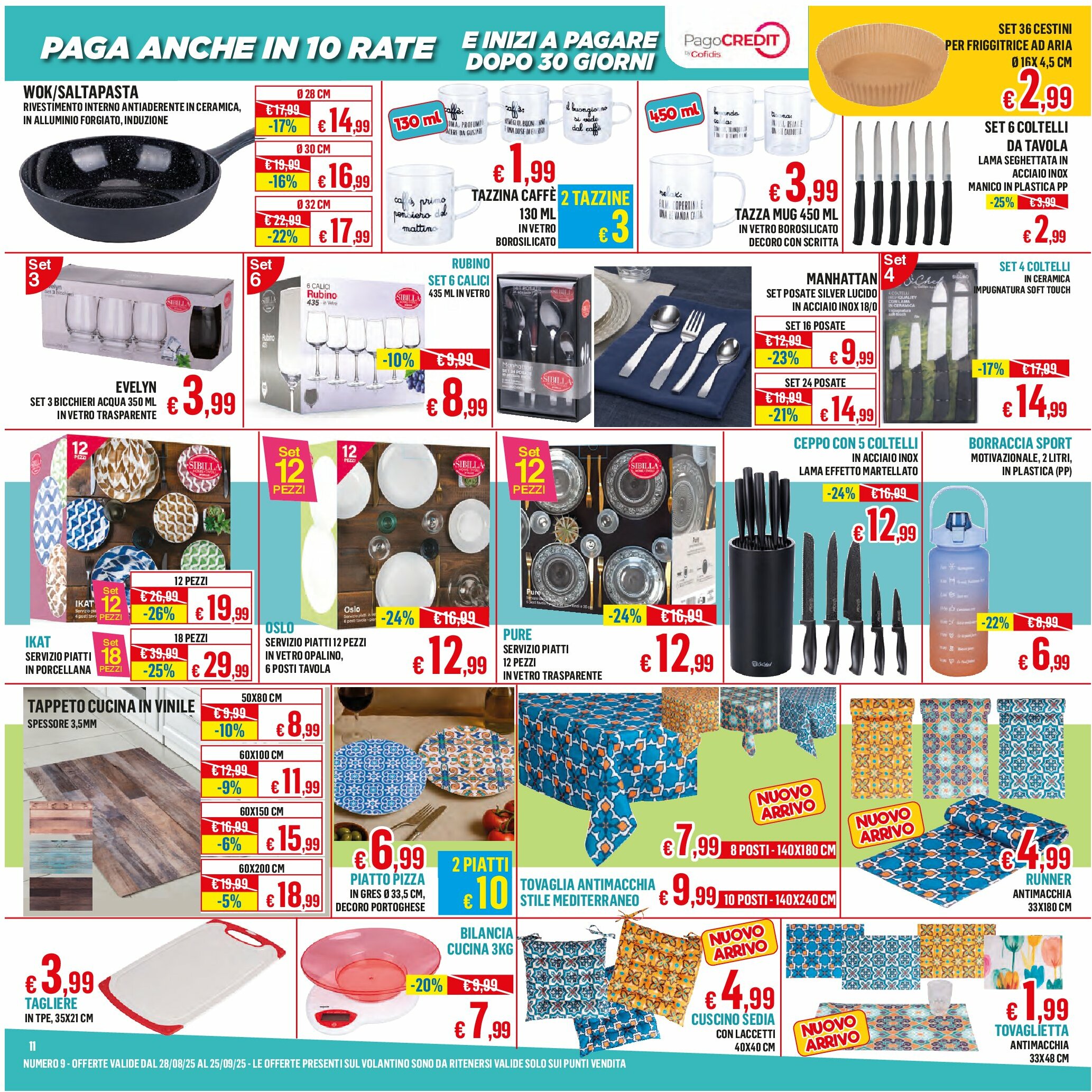 satur - Volantino Satur valido dal 28/08 al 25/09 - page: 11