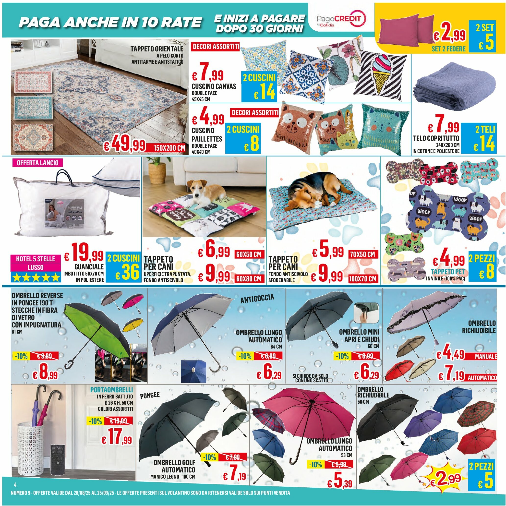 satur - Volantino Satur valido dal 28/08 al 25/09 - page: 4