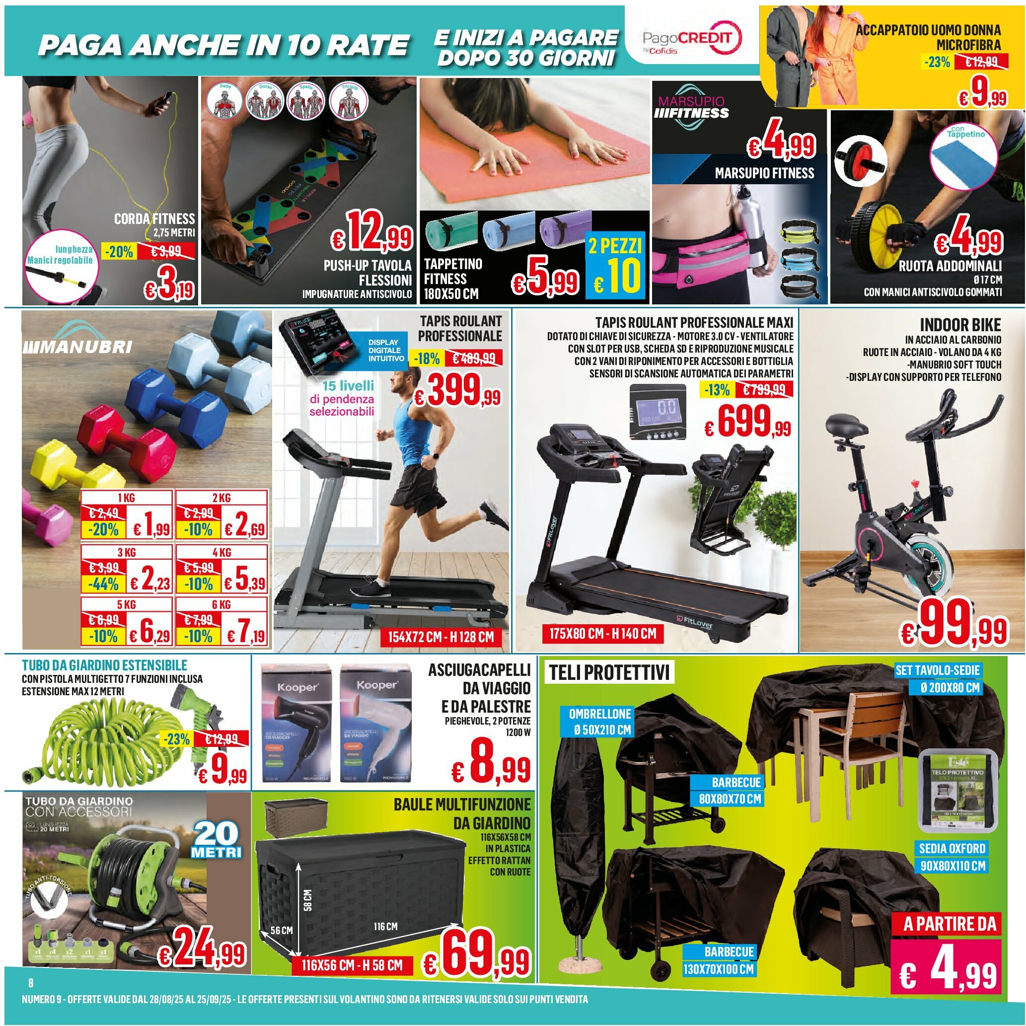 satur - Volantino Satur valido dal 28/08 al 25/09 - page: 8