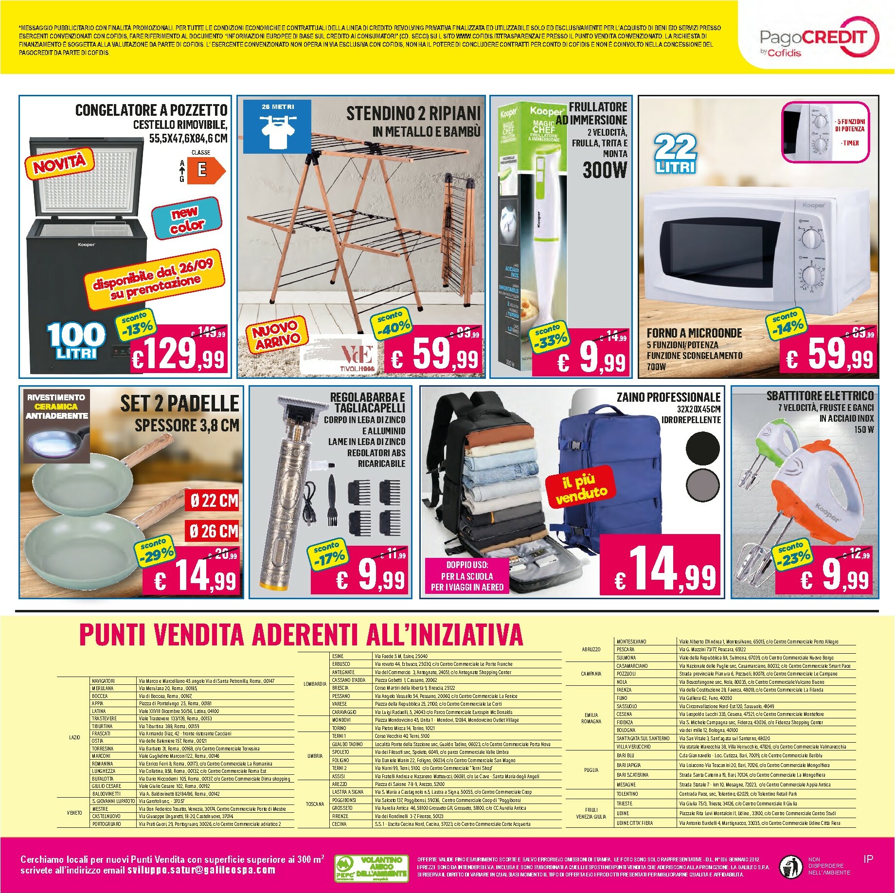 satur - Volantino Satur valido dal 26/09 al 22/10 - page: 16